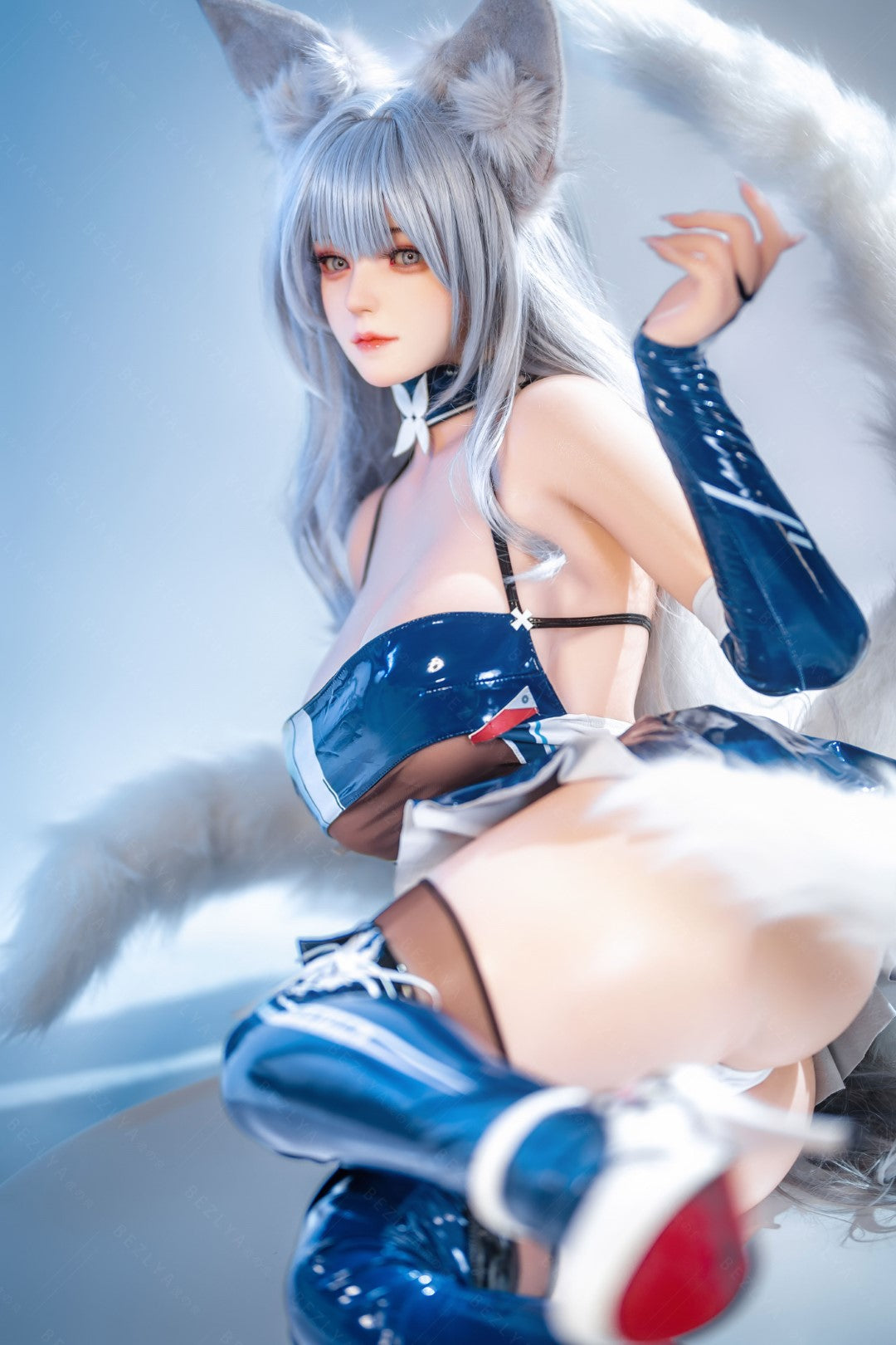 Campanula-sekspop (Bezlya Doll 155 cm E-cup 2.2CF siliconen)