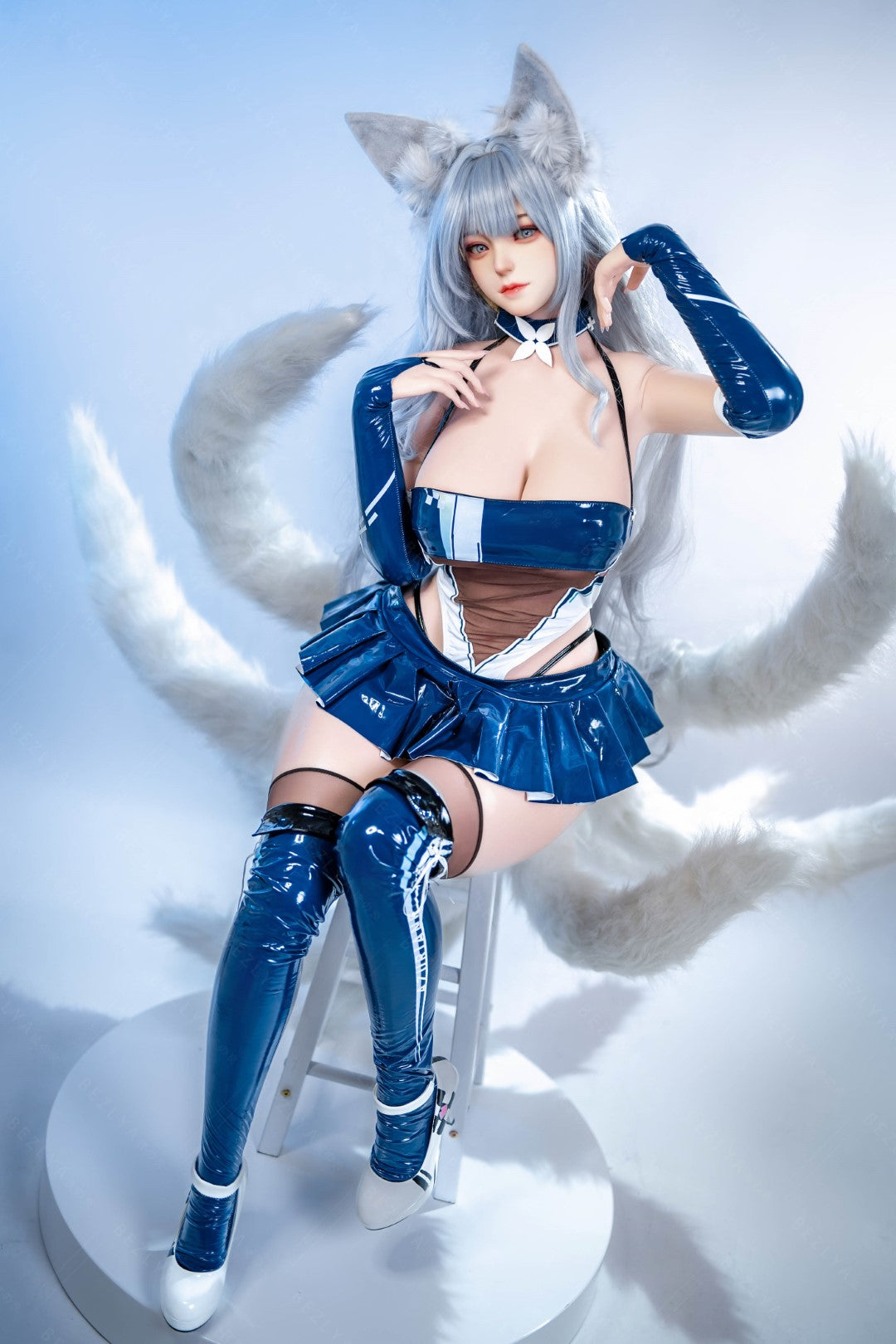 Campanula-sekspop (Bezlya Doll 155 cm E-cup 2.2CF siliconen)