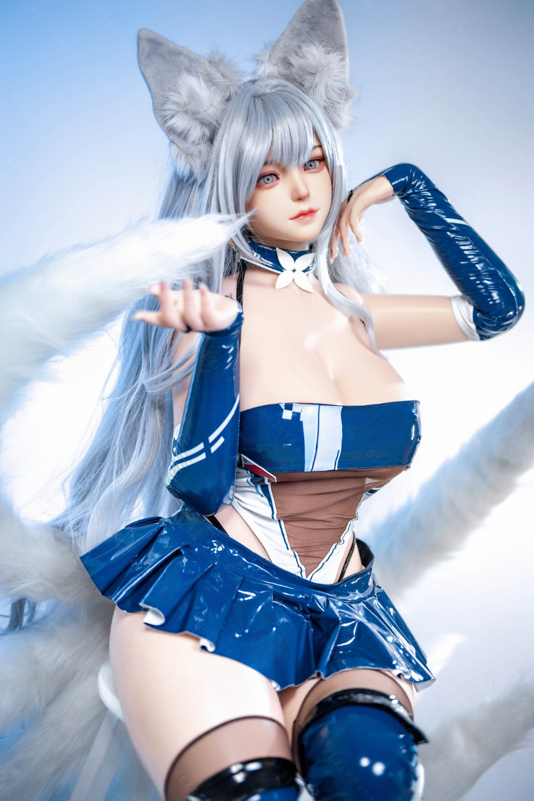 Campanula-sekspop (Bezlya Doll 155 cm E-cup 2.2CF siliconen)