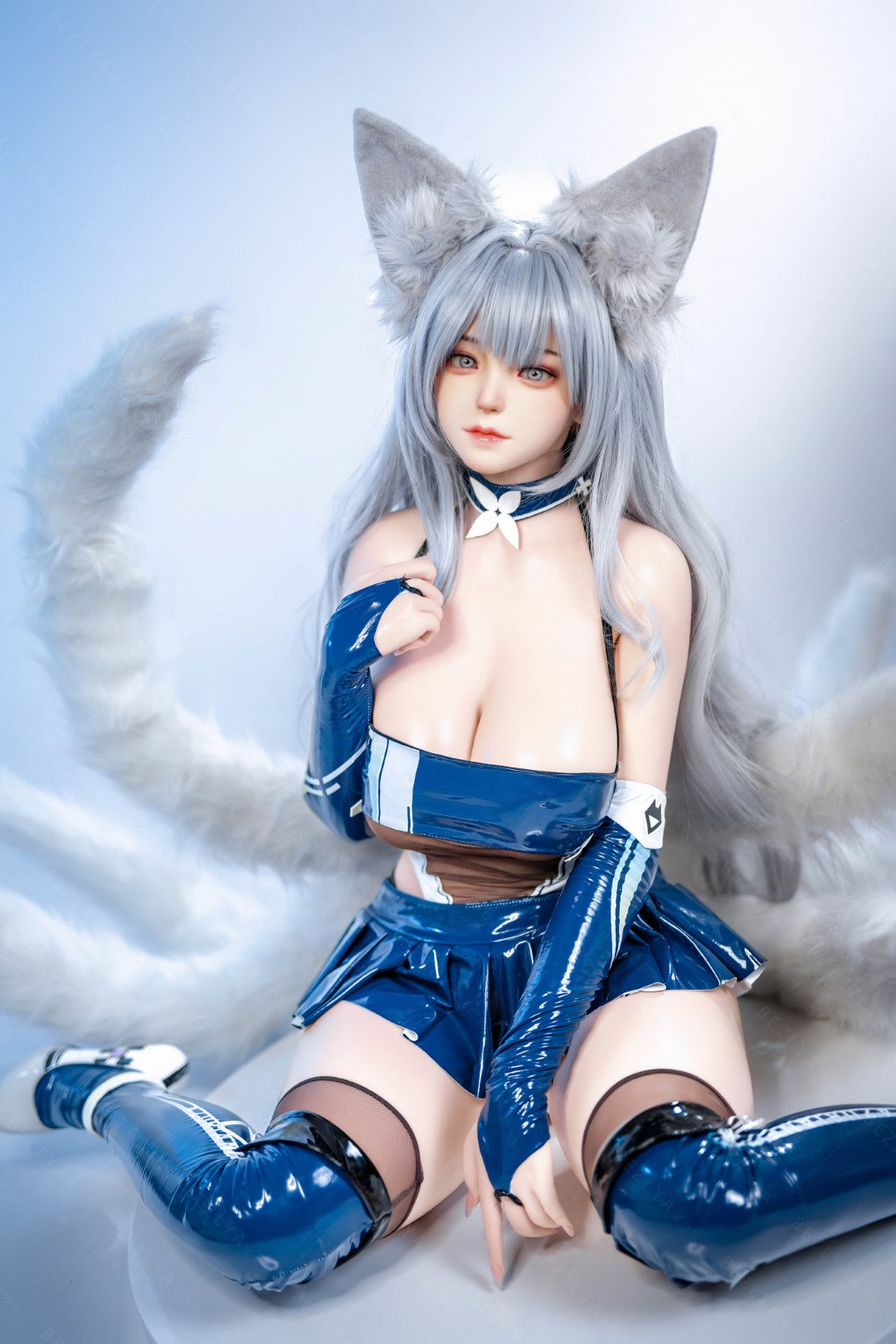 Campanula-sekspop (Bezlya Doll 155 cm E-cup 2.2CF siliconen)