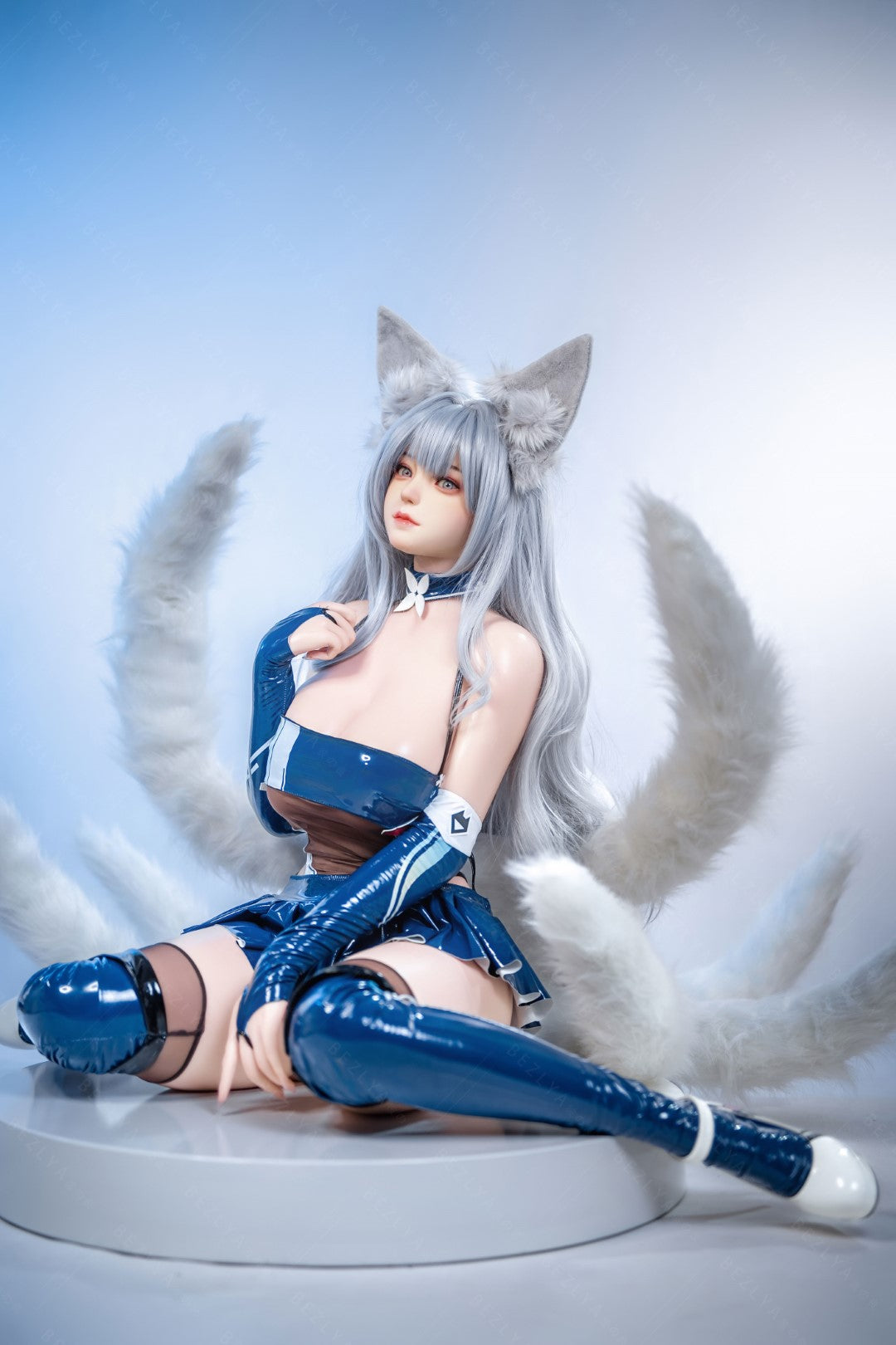 Campanula-sekspop (Bezlya Doll 155 cm E-cup 2.2CF siliconen)