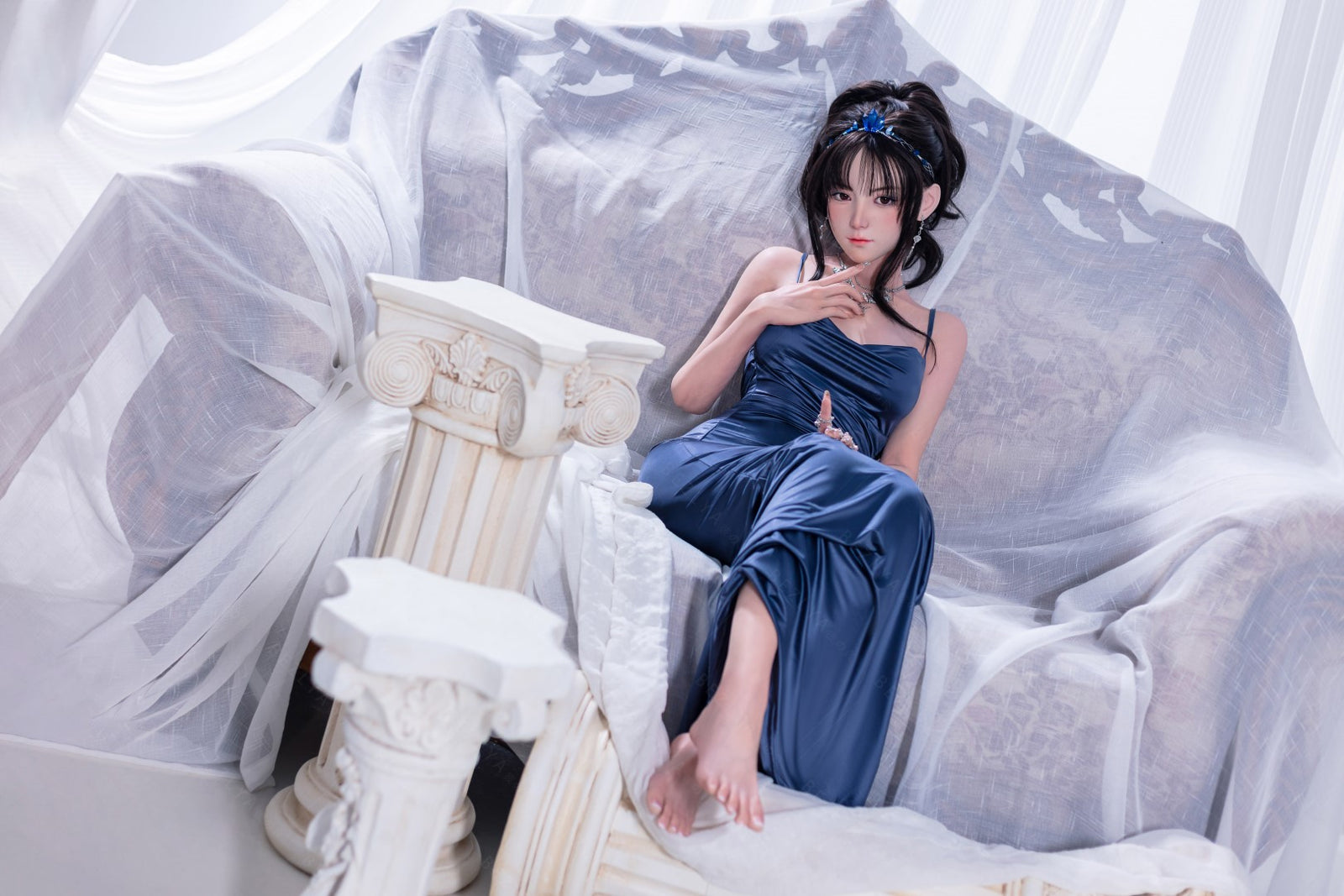 Cyrtenthère poupée sexuelle (Bezlya Doll 155 cm E-cup 2.2CF Silicone)