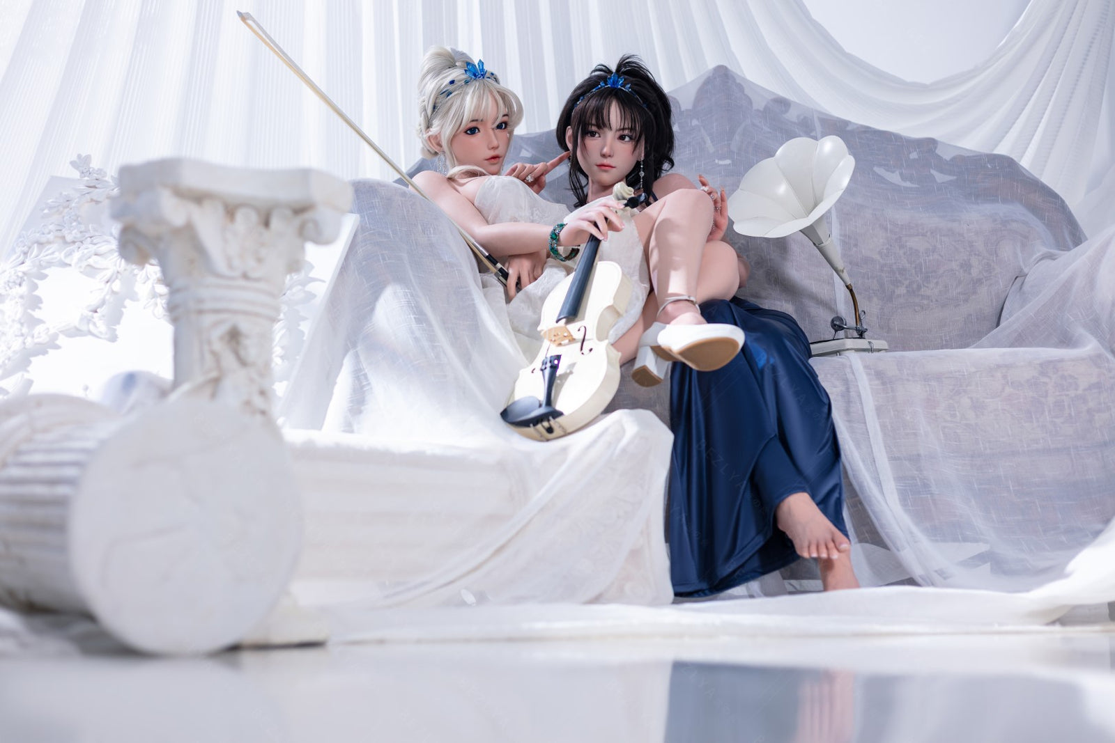 Cyrtenthère poupée sexuelle (Bezlya Doll 155 cm E-cup 2.2CF Silicone)