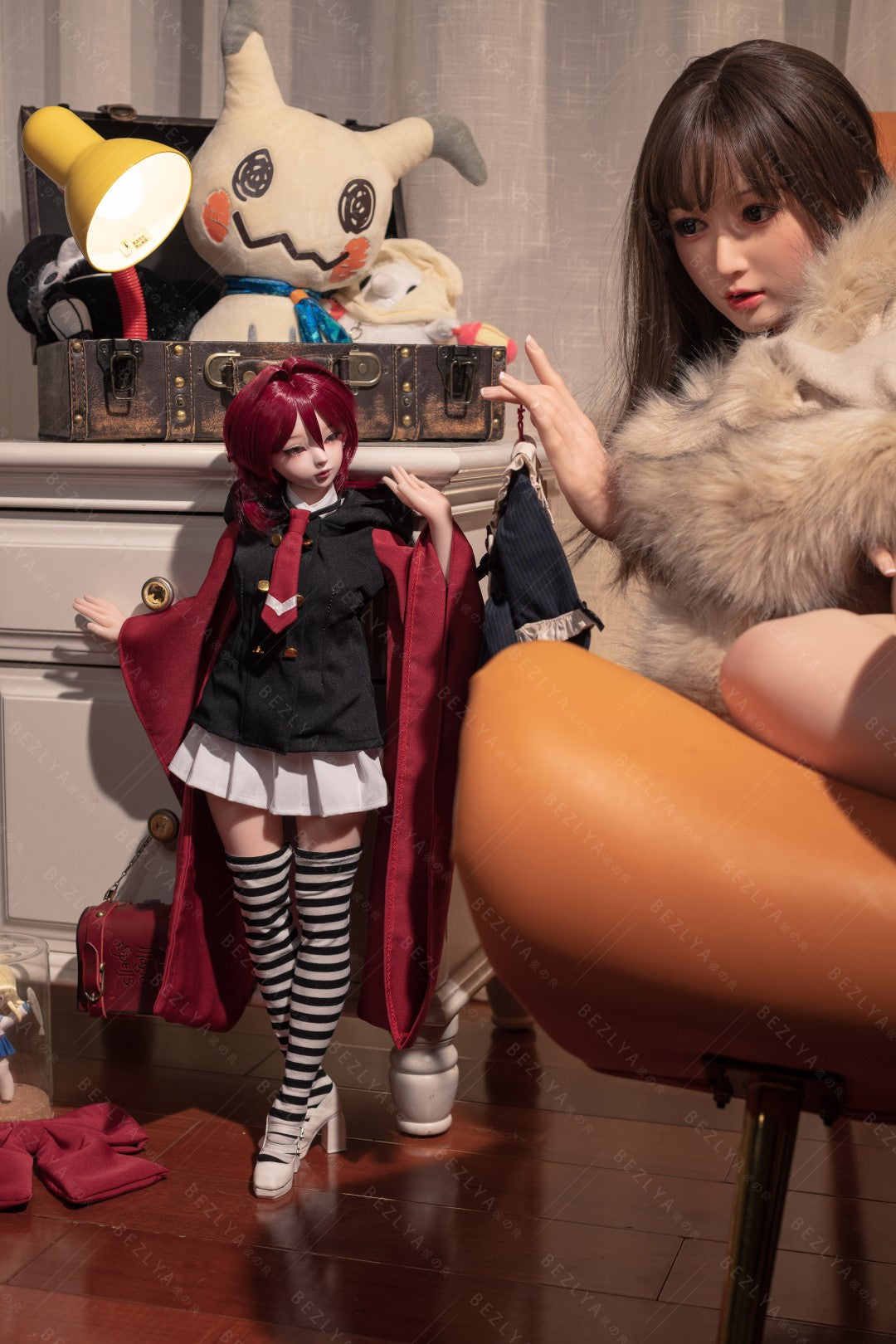 Litchi-sekspop (Bezlya Doll 60 cm C-cup 2.2 siliconen)