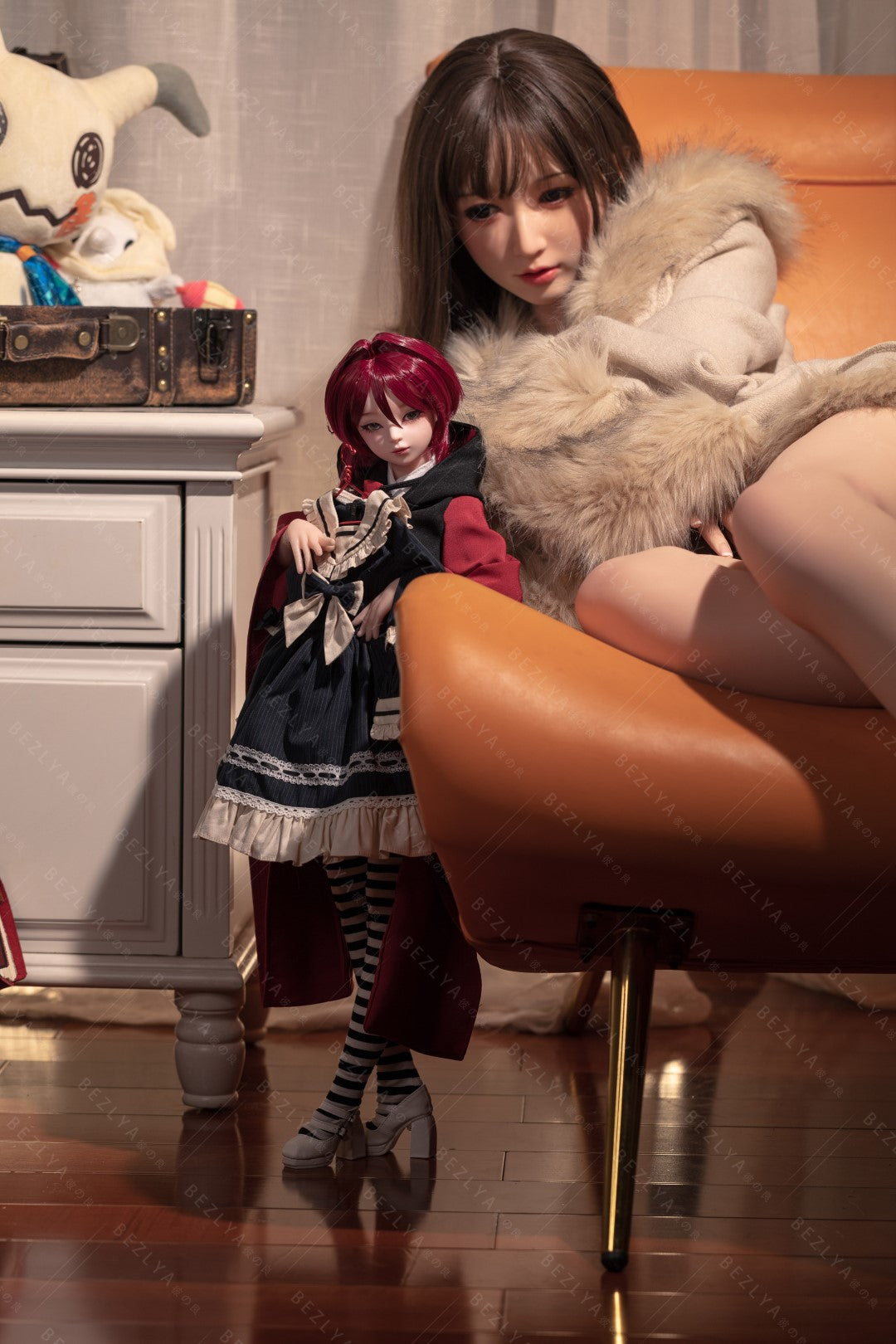 Litchi-sekspop (Bezlya Doll 60 cm C-cup 2.2 siliconen)