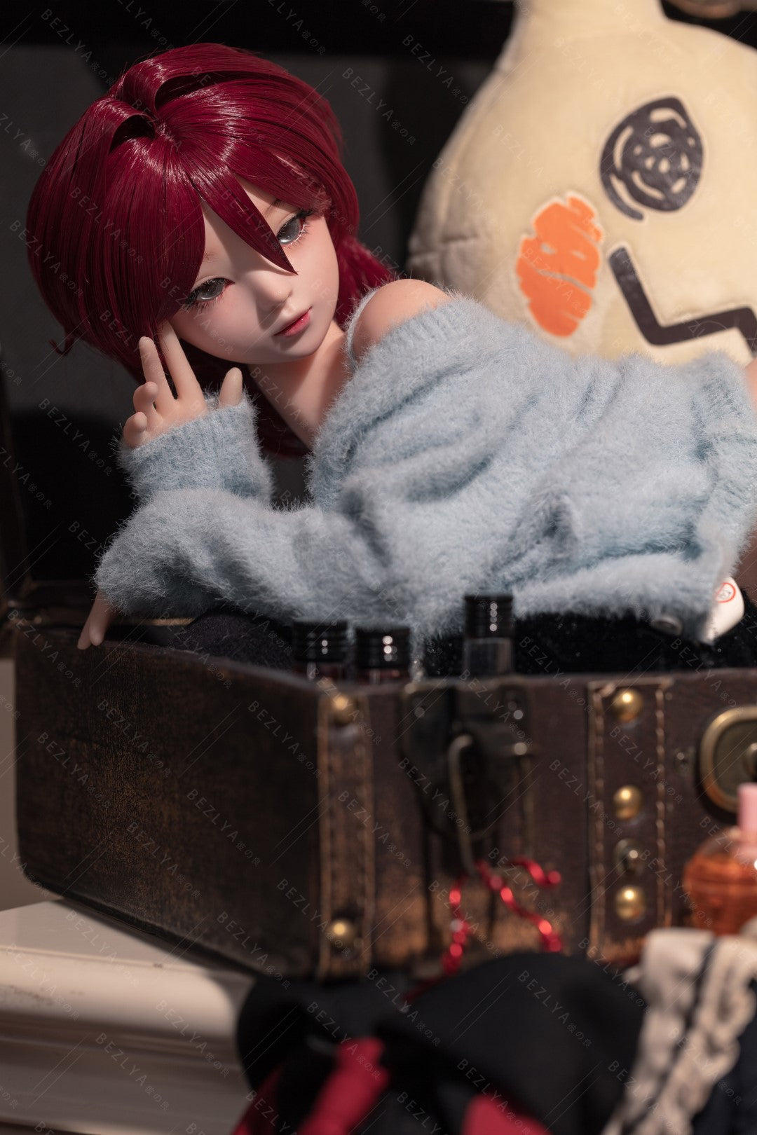 Litchi-sekspop (Bezlya Doll 60 cm C-cup 2.2 siliconen)