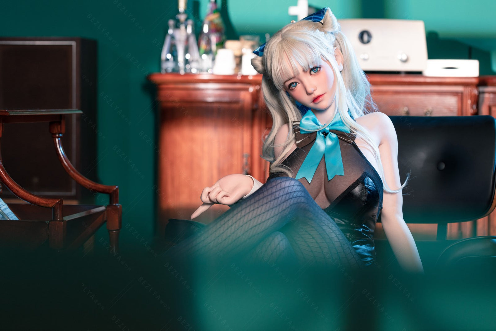 Laurier-rose poupée sexuelle (Bezlya Doll 155 cm E-cup 2.2CF Silicone)