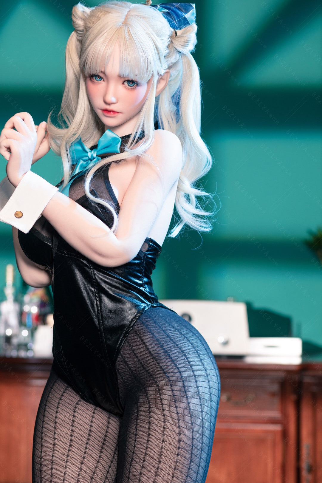 Laurier-rose poupée sexuelle (Bezlya Doll 155 cm E-cup 2.2CF Silicone)