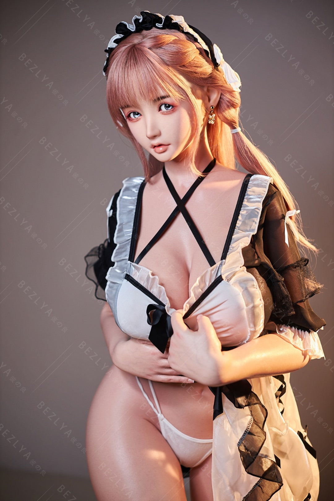 Vanille poupée sexuelle (Bezlya Doll 155 cm H-cup 2.1 Silicone)