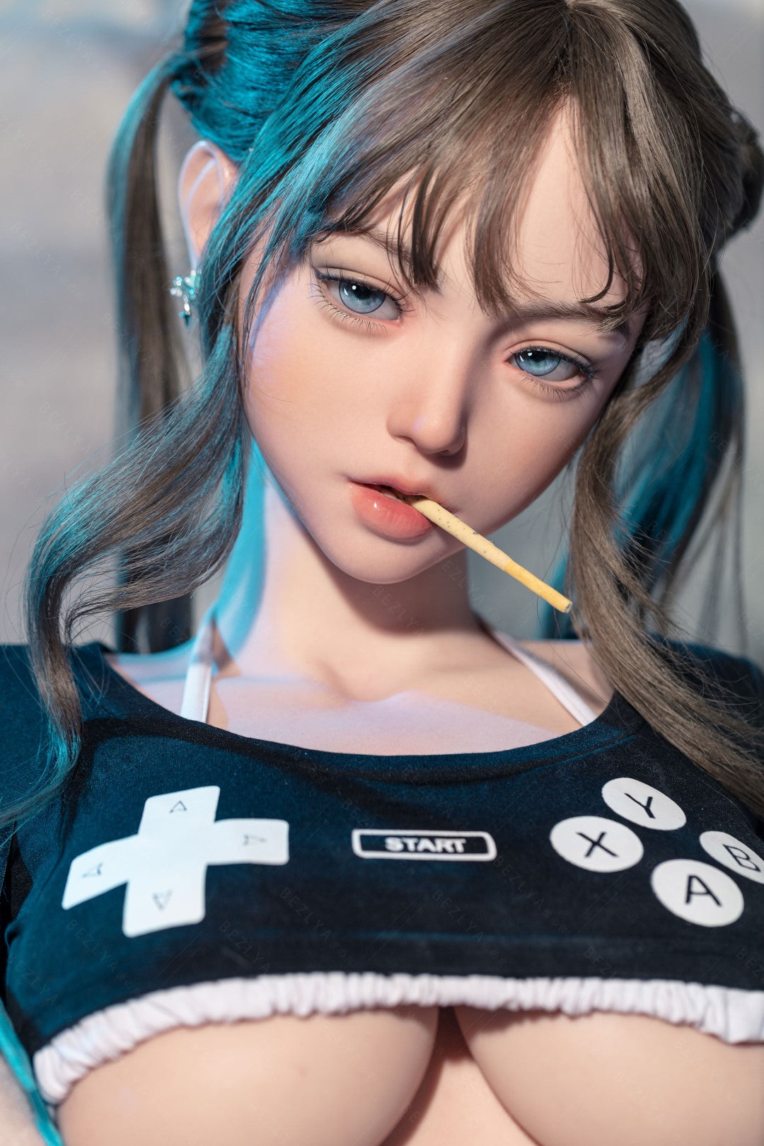 Campanula-sekspop (Bezlya Doll 155 cm E-cup 2.2CF siliconen)