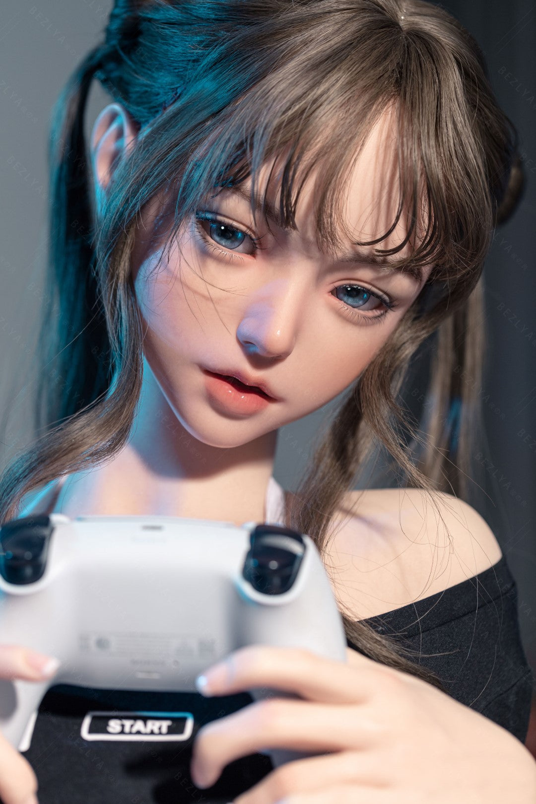 Campanula-sekspop (Bezlya Doll 155 cm E-cup 2.2CF siliconen)