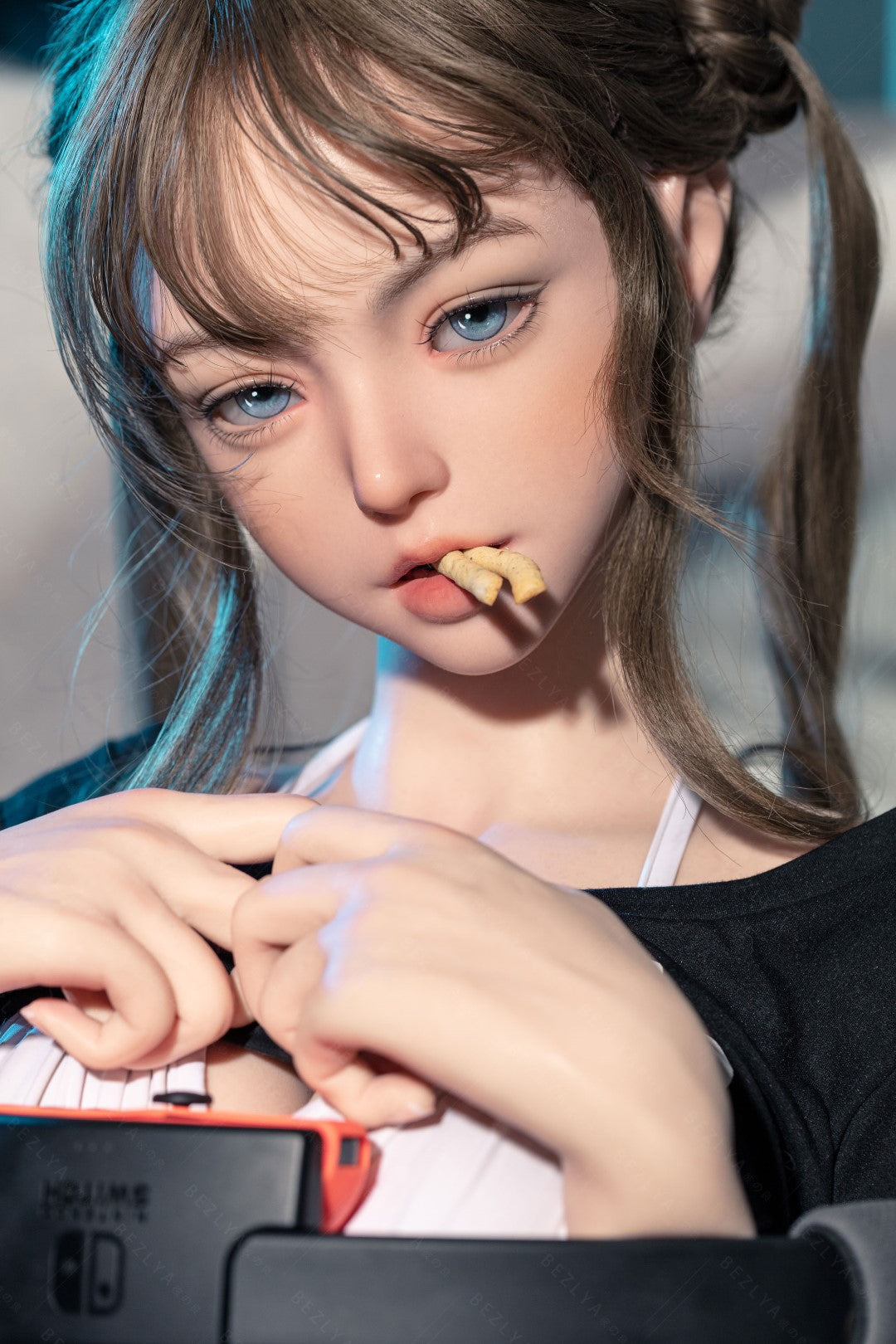 Campanula-sekspop (Bezlya Doll 155 cm E-cup 2.2CF siliconen)