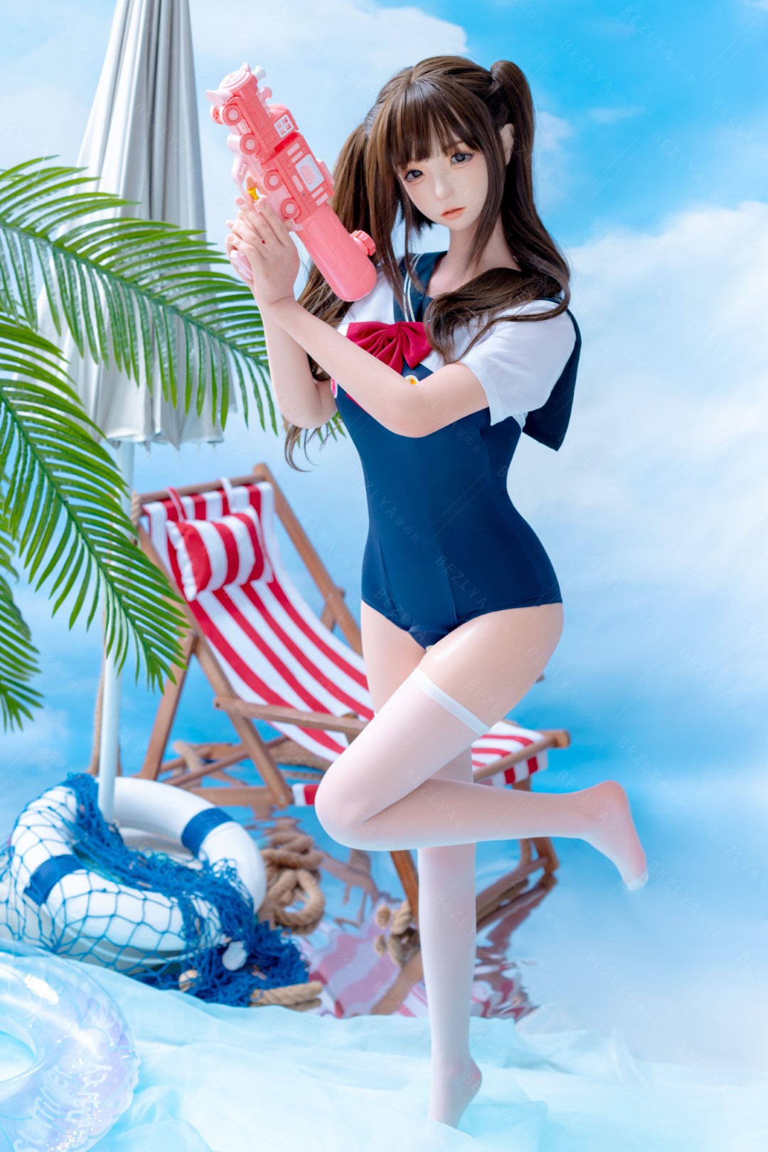 Chunmomo-sekspop (Bezlya Doll 159 cm C-cup 2.2CF siliconen)