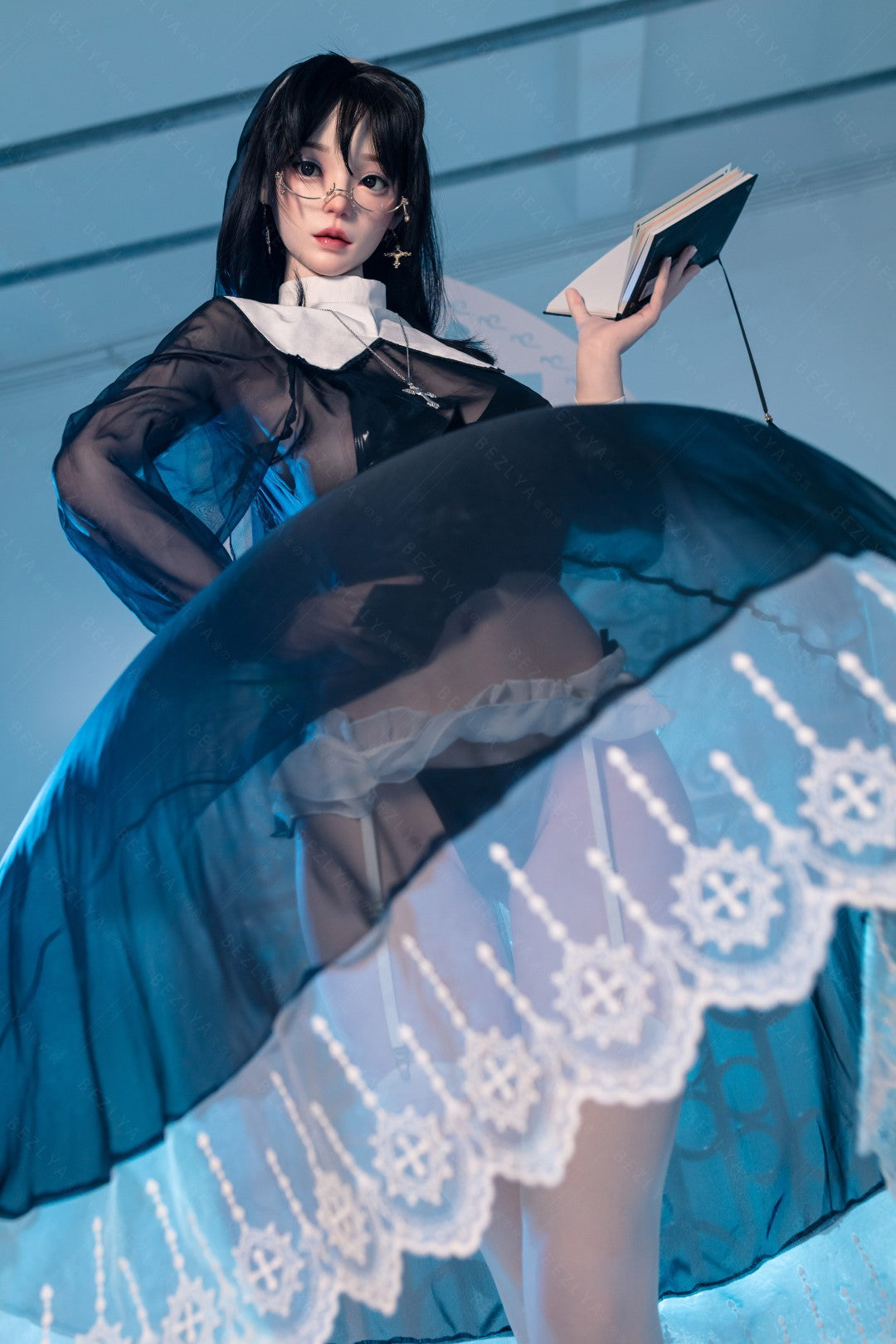 Albizia poupée sexuelle (Bezlya Doll 168 cm F bonnet 2.2U Silicone)