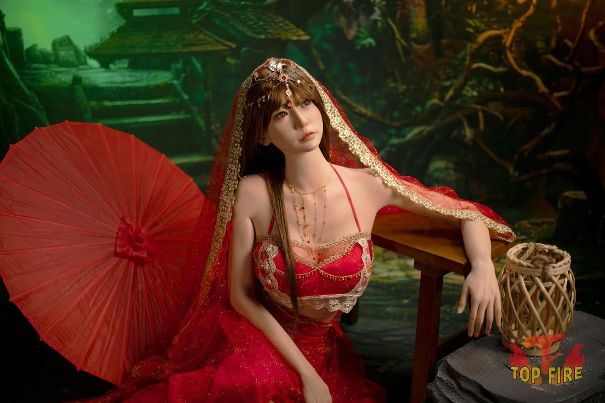Jing-sekspop (Top Fire Doll 170 cm E-cup T65 siliconen)