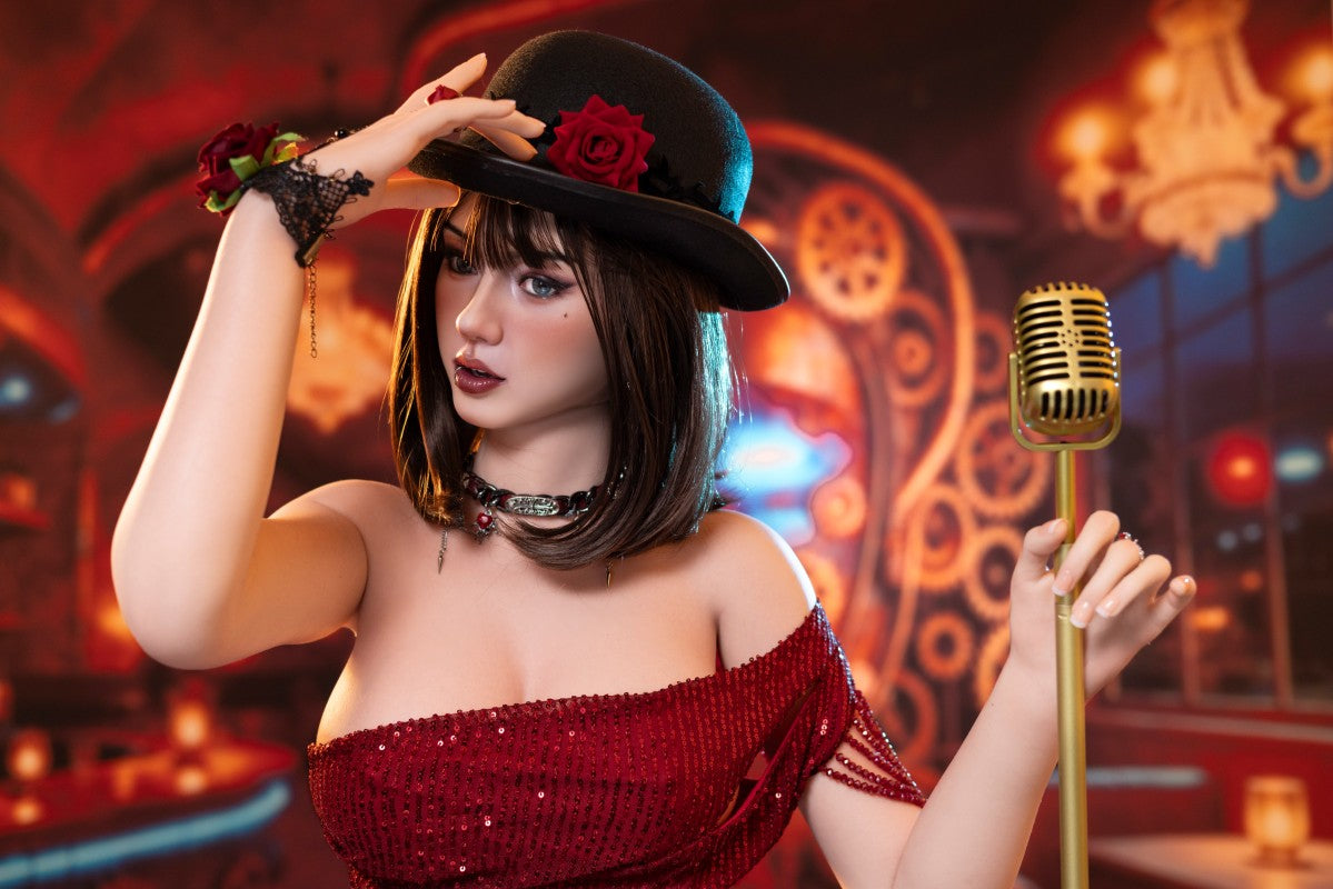 Mika poupée sexuelle (Top Fire Doll 165cm C-cup T58 Silicone)