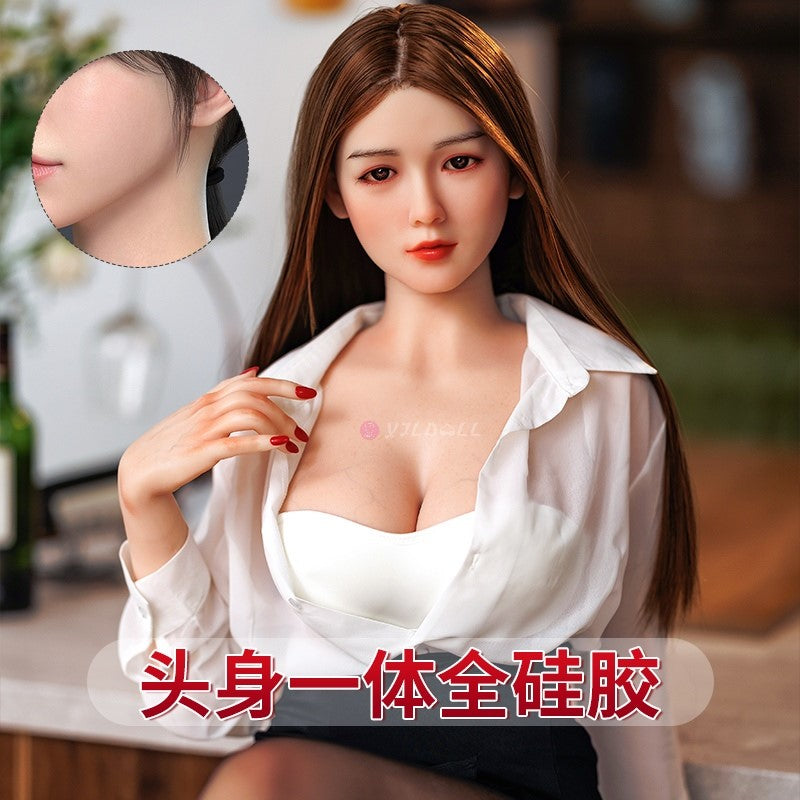 Parvati-sekspop (YJL Doll 163 cm F-Cup #805 TPE + siliconen)