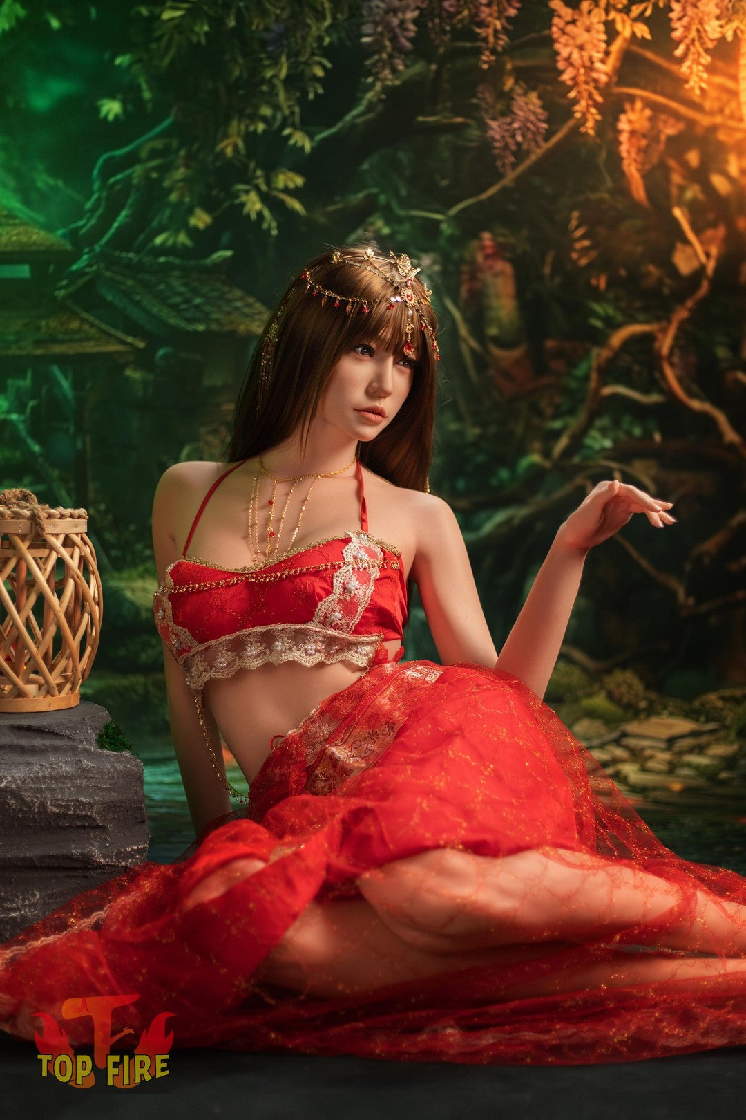 Jing-sekspop (Top Fire Doll 170 cm E-cup T65 siliconen)