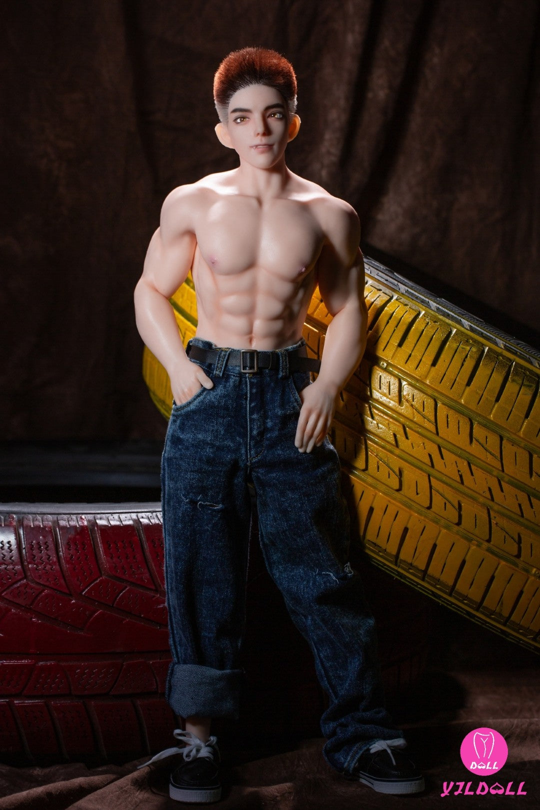 George mannelijke sekspop (YJL Doll 62cm MD017 Siliconen)