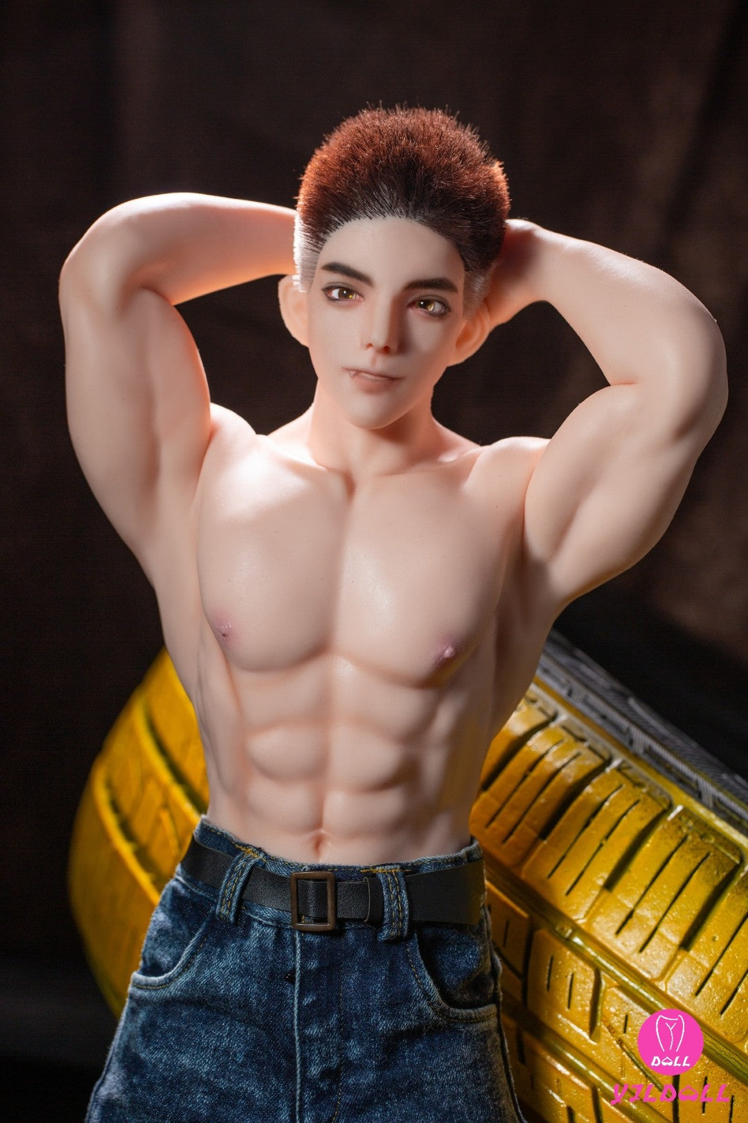 George mannelijke sekspop (YJL Doll 62cm MD017 Siliconen)