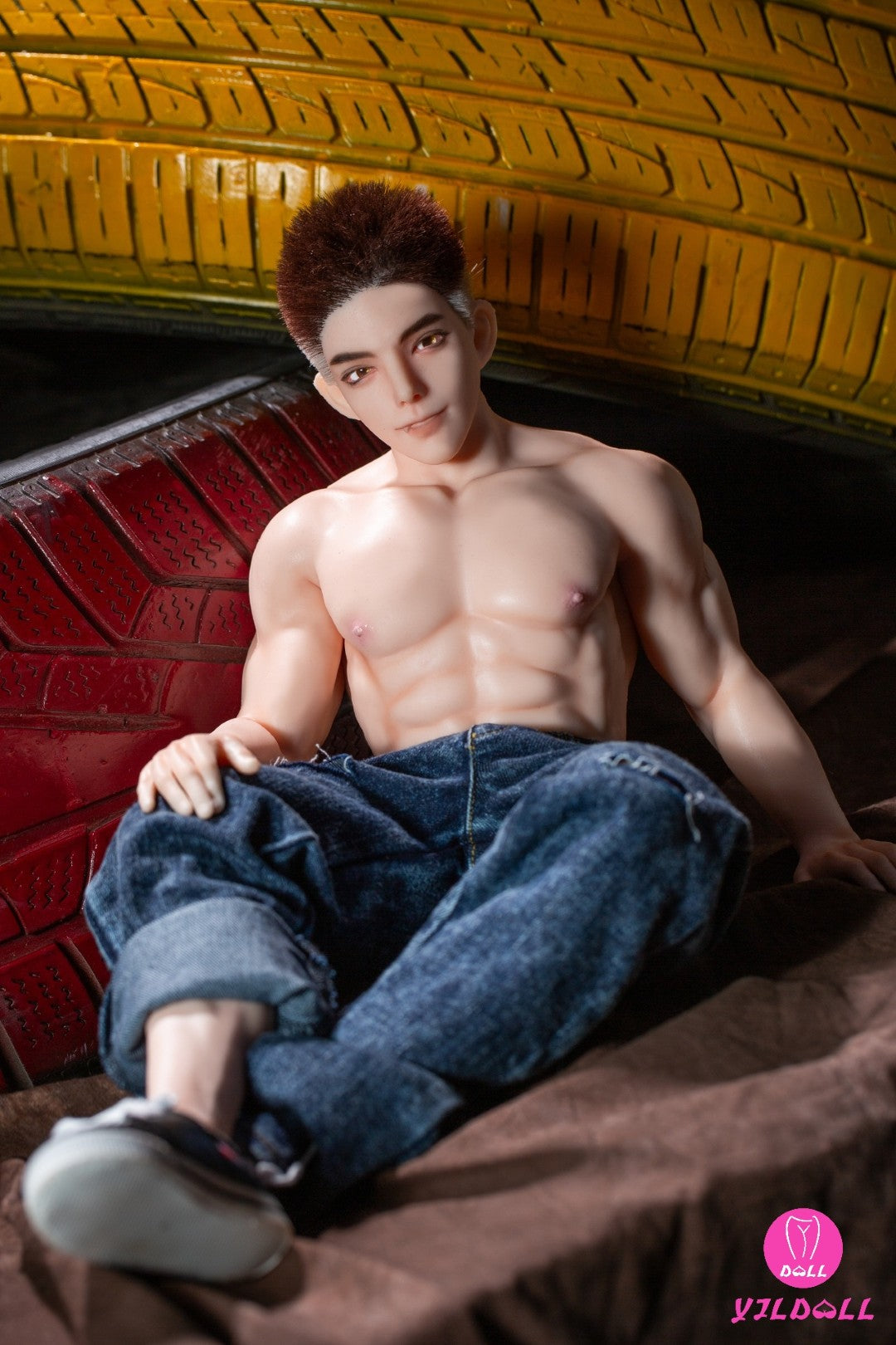 George mannelijke sekspop (YJL Doll 62cm MD017 Siliconen)