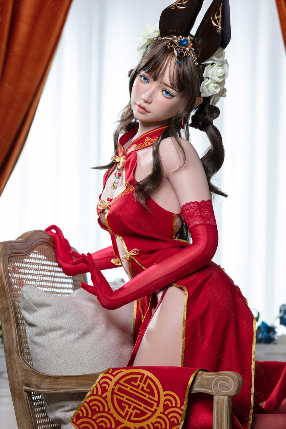 Mandradora-sekspop (Bezlya Doll 155 cm B-cup 2.1 siliconen)