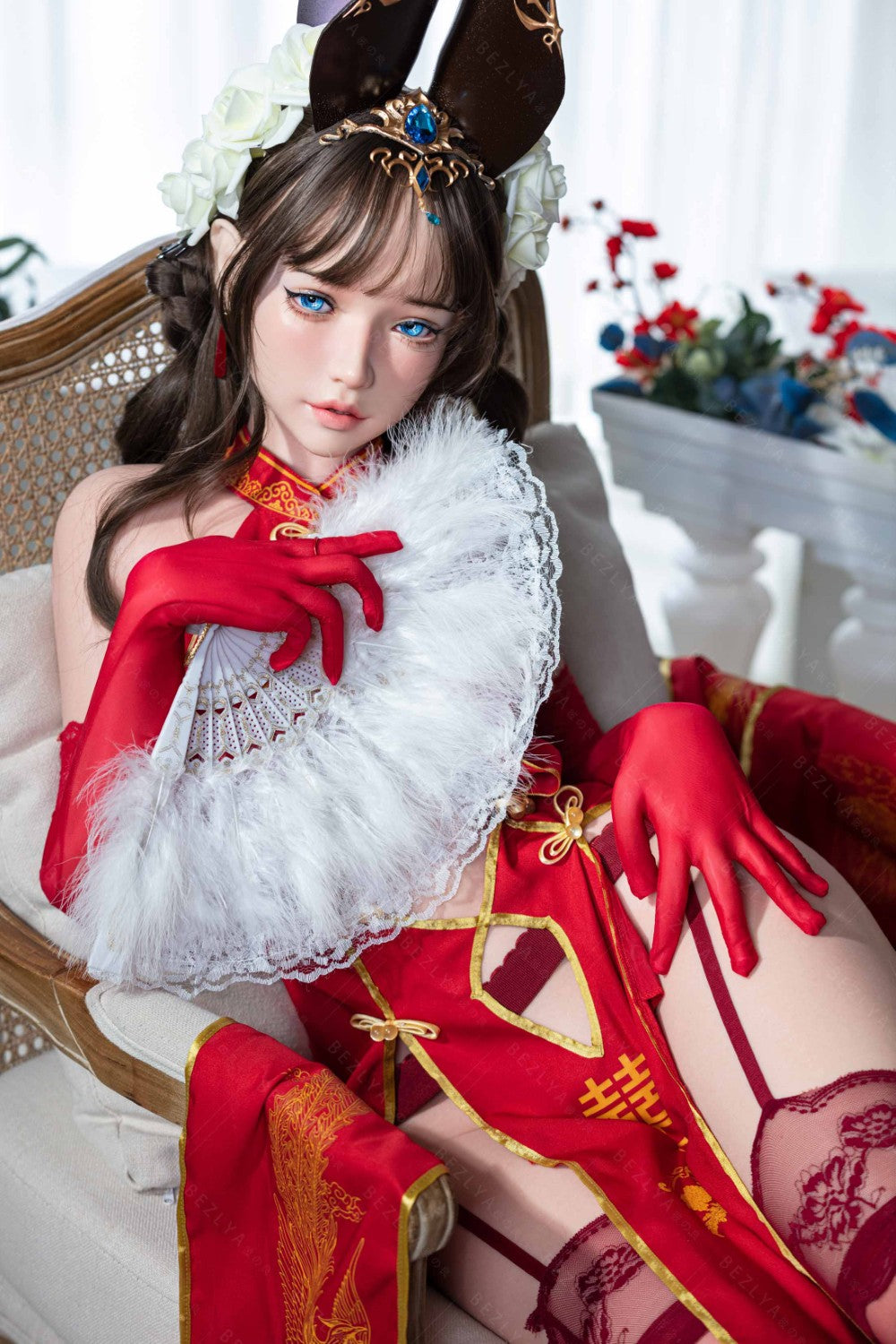 Mandradora-sekspop (Bezlya Doll 155 cm B-cup 2.1 siliconen)