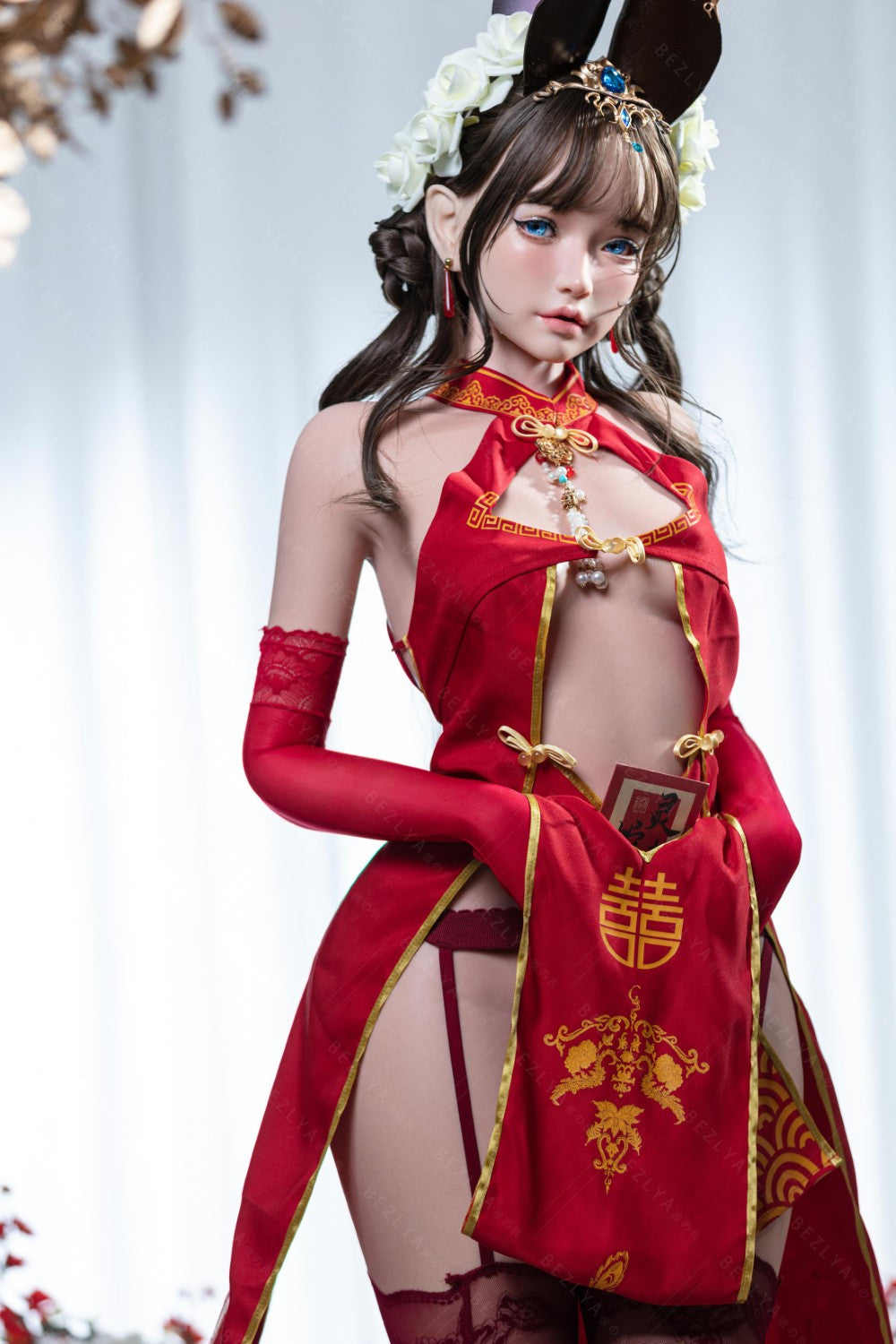 Mandradora-sekspop (Bezlya Doll 155 cm B-cup 2.1 siliconen)