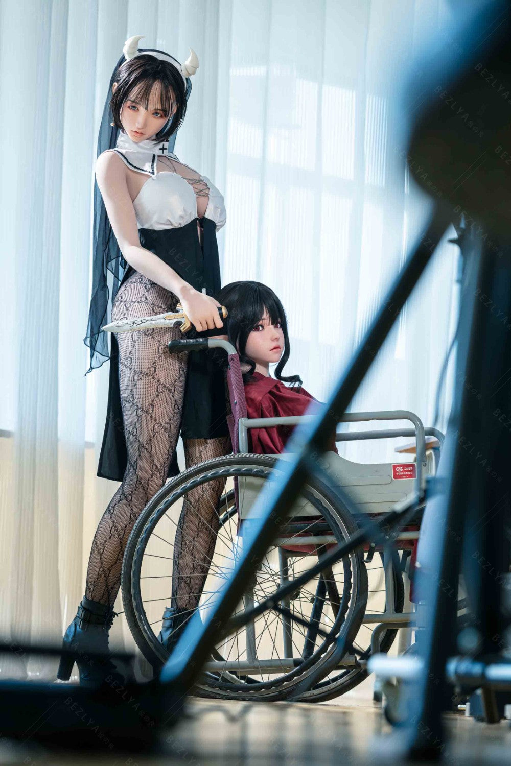 Vanille poupée sexuelle (Bezlya Doll 155 cm E-cup 2.2CF Silicone)