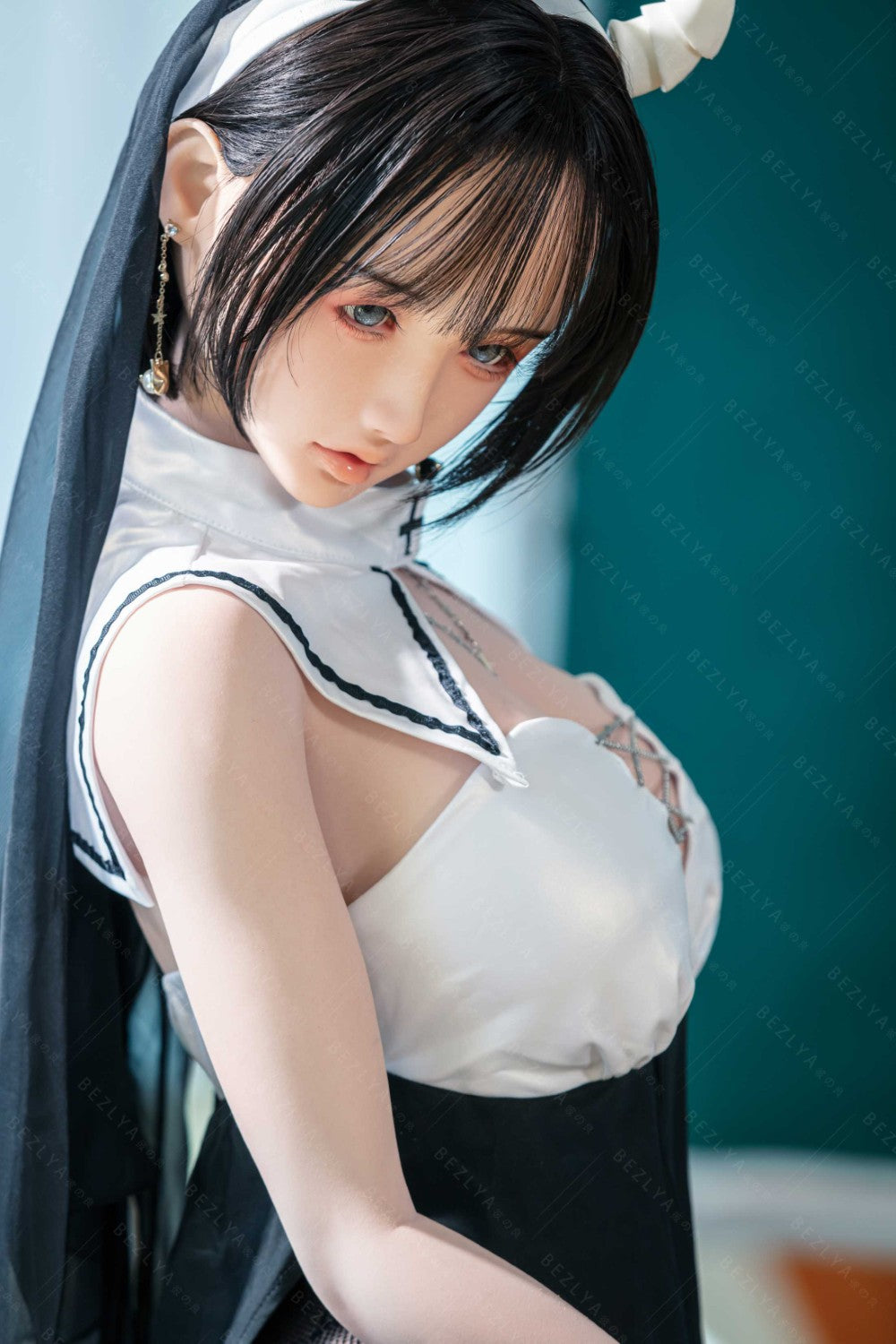 Vanille poupée sexuelle (Bezlya Doll 155 cm E-cup 2.2CF Silicone)