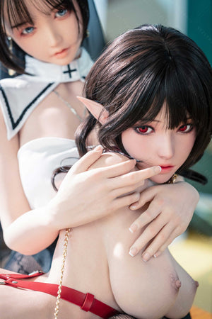 Vanille -sekspop (Bezlya Doll 155 cm e-cup 2.2CF siliconen)