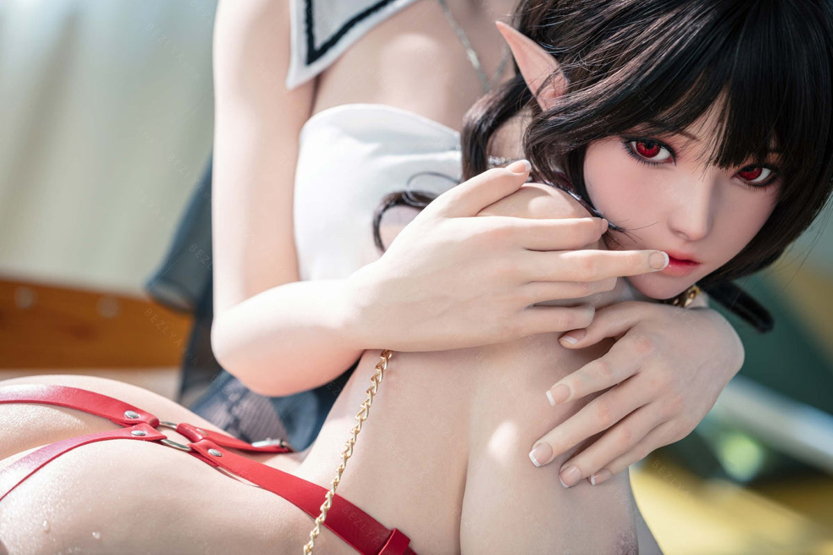 Vanille poupée sexuelle (Bezlya Doll 155 cm E-cup 2.2CF Silicone)