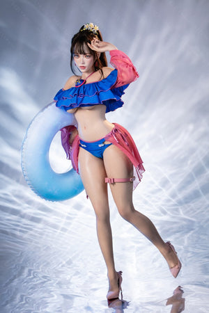 Nymphaea sex pop (Bezlya Doll 155 cm e-cup 2.2CF siliconen)