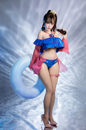 Nymphaea sex pop (Bezlya Doll 155 cm e-cup 2.2CF siliconen)