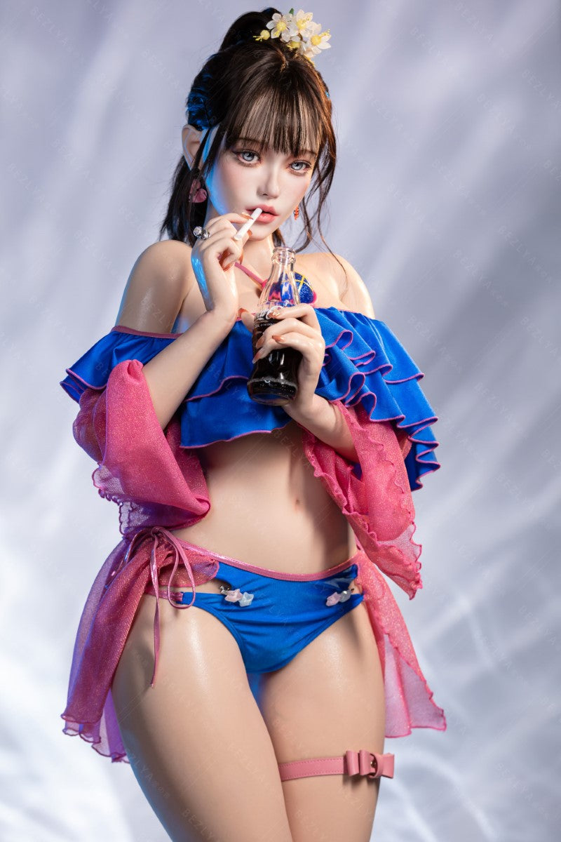 Nymphaea poupée sexuelle (Bezlya Doll 155 cm e-tobe 2.2cf Silicone)