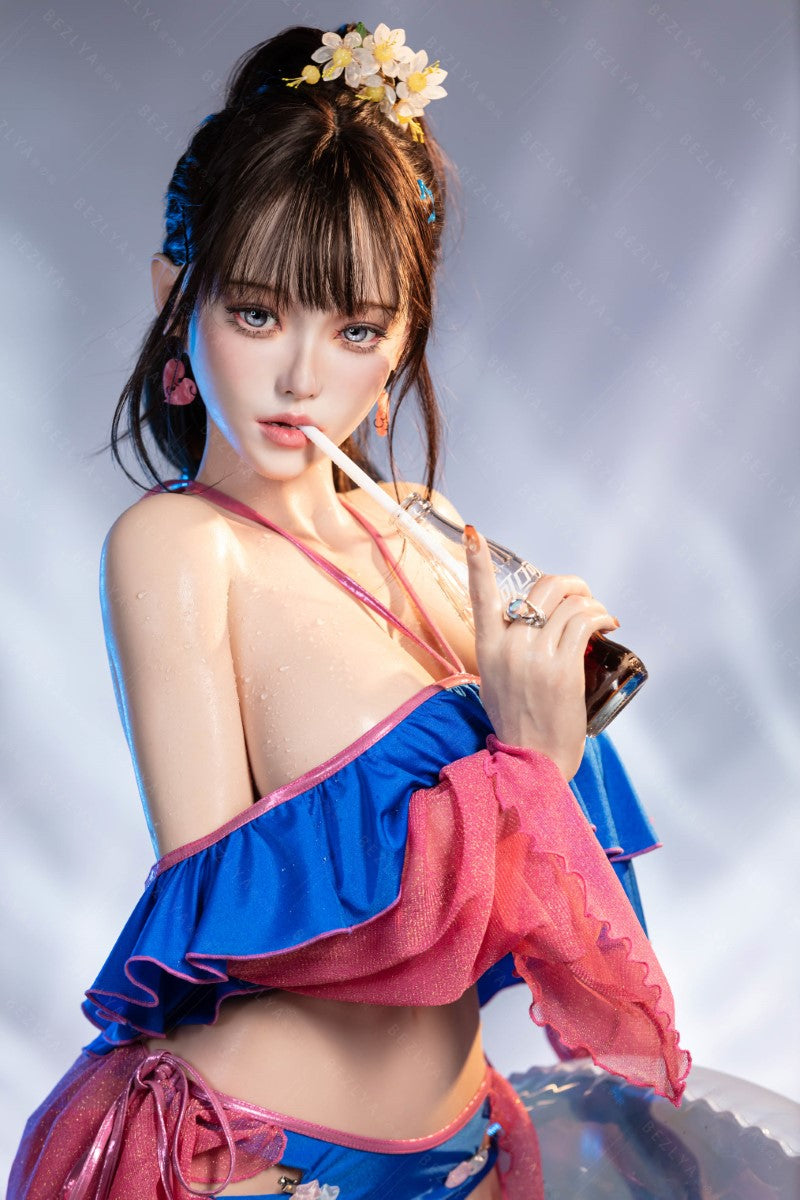 Nymphaea poupée sexuelle (Bezlya Doll 155 cm e-tobe 2.2cf Silicone)