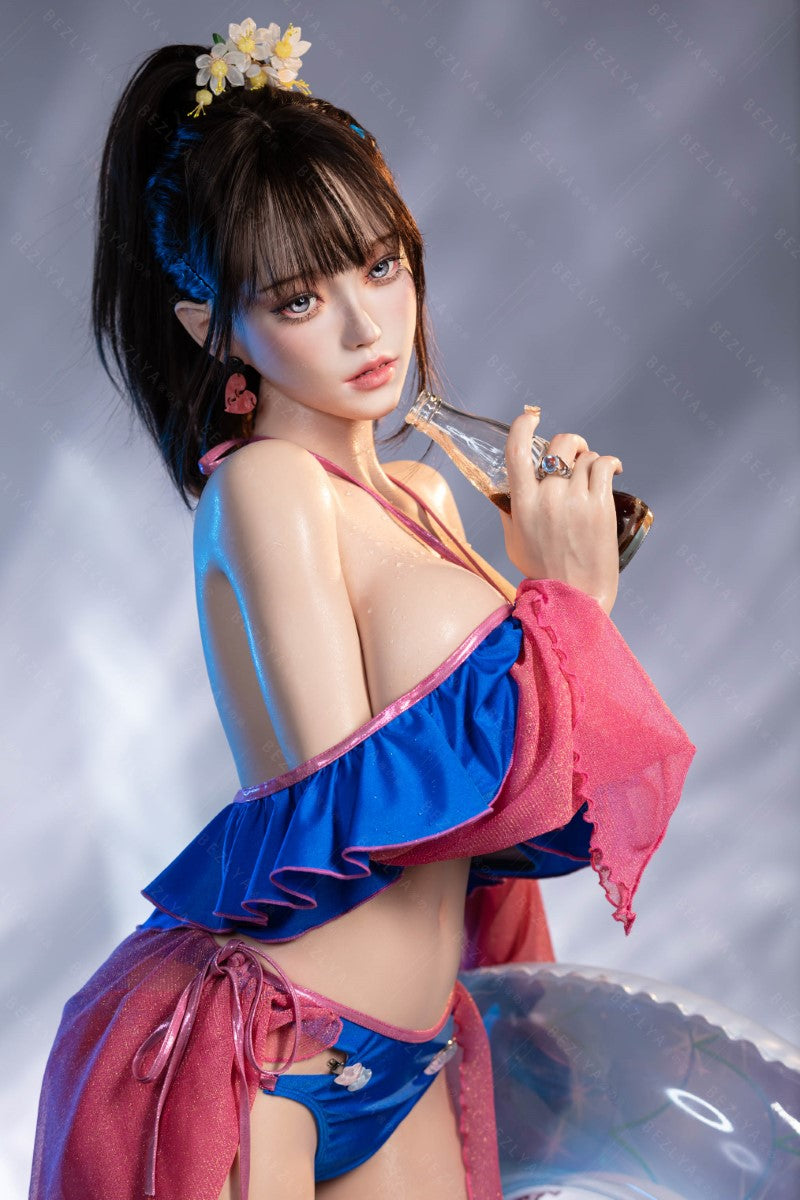 Nymphaea poupée sexuelle (Bezlya Doll 155 cm e-tobe 2.2cf Silicone)