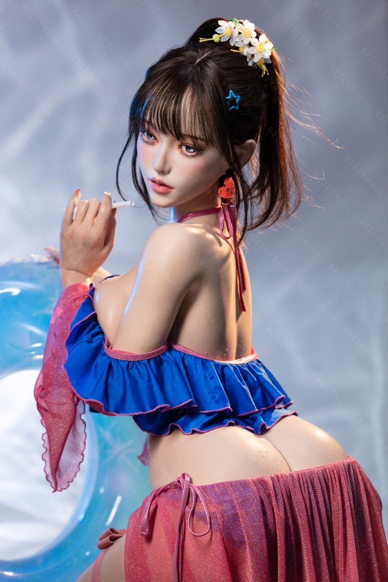 Nymphaea poupée sexuelle (Bezlya Doll 155 cm e-tobe 2.2cf Silicone)