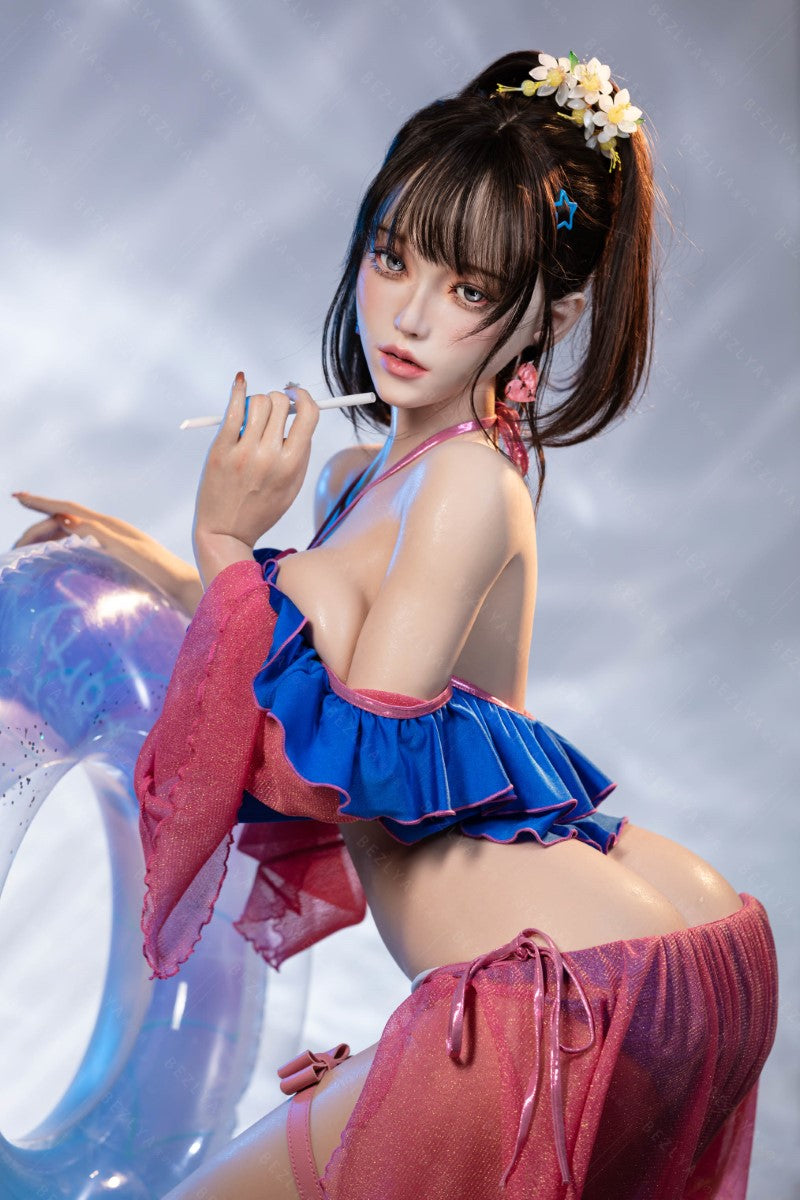 Nymphaea poupée sexuelle (Bezlya Doll 155 cm e-tobe 2.2cf Silicone)