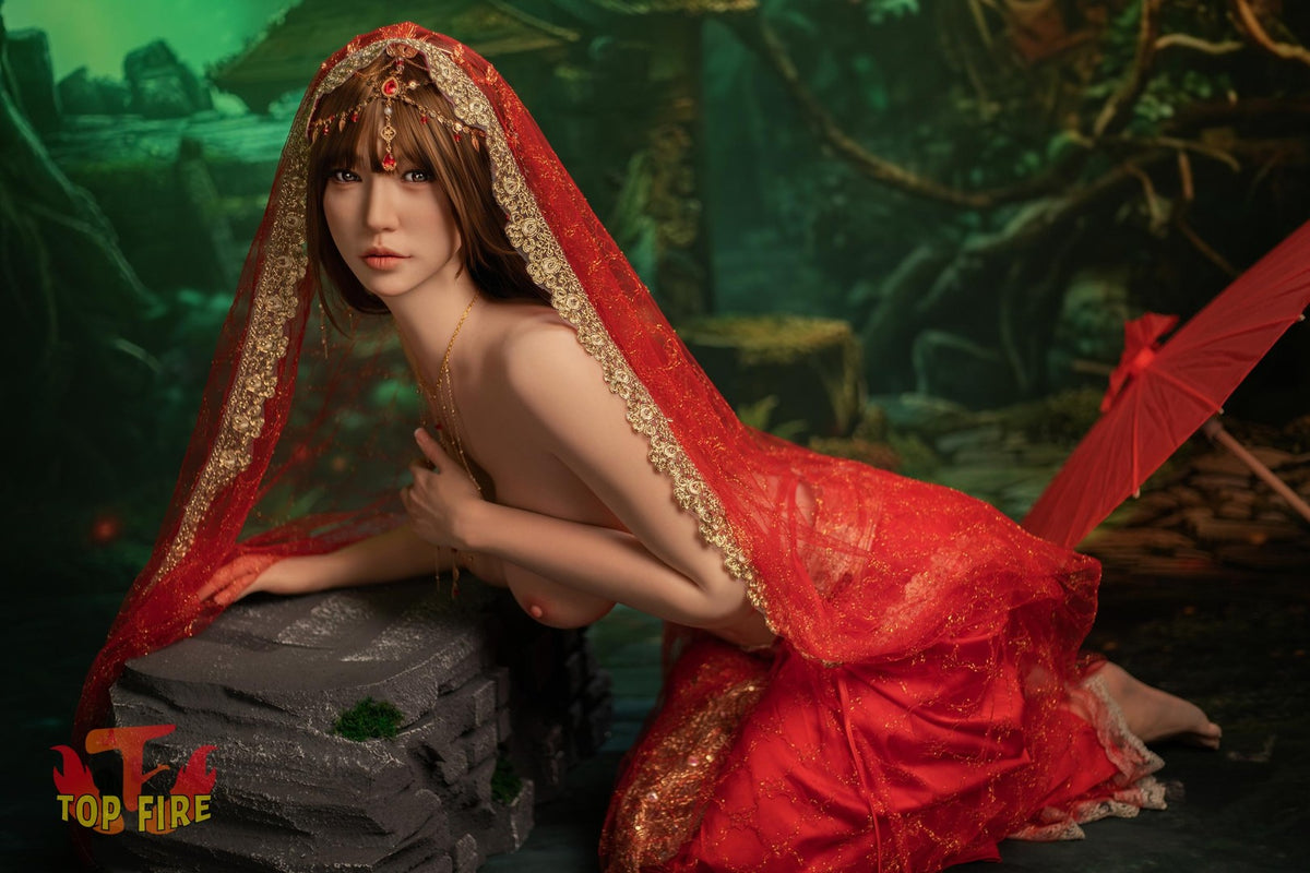 Jing-sekspop (Top Fire Doll 170 cm E-cup T65 siliconen)