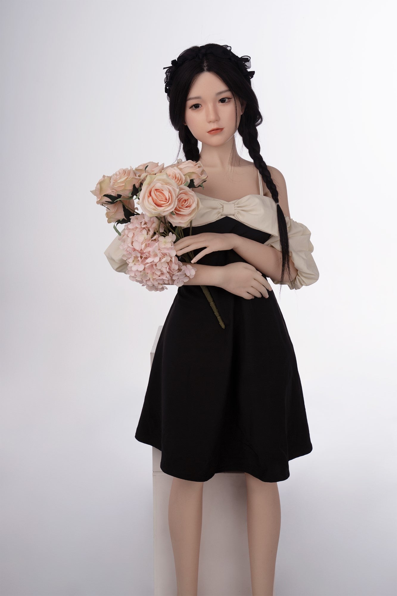 Hana-sekspop (AXB Doll 140cm C-Cup GD13-1 TPE+Siliconen)