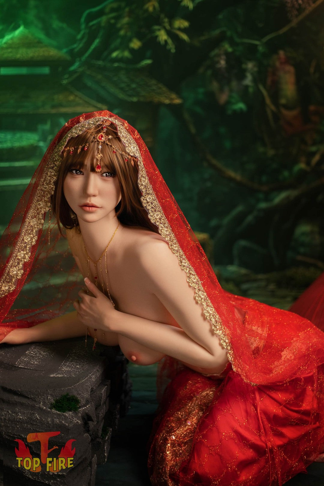 Jing-sekspop (Top Fire Doll 170 cm E-cup T65 siliconen)