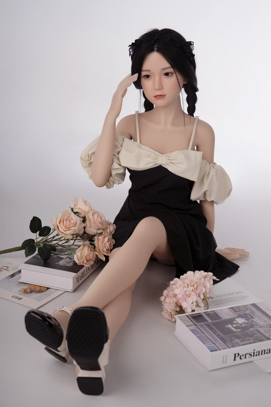 Hana-sekspop (AXB Doll 140cm C-Cup GD13-1 TPE+Siliconen)