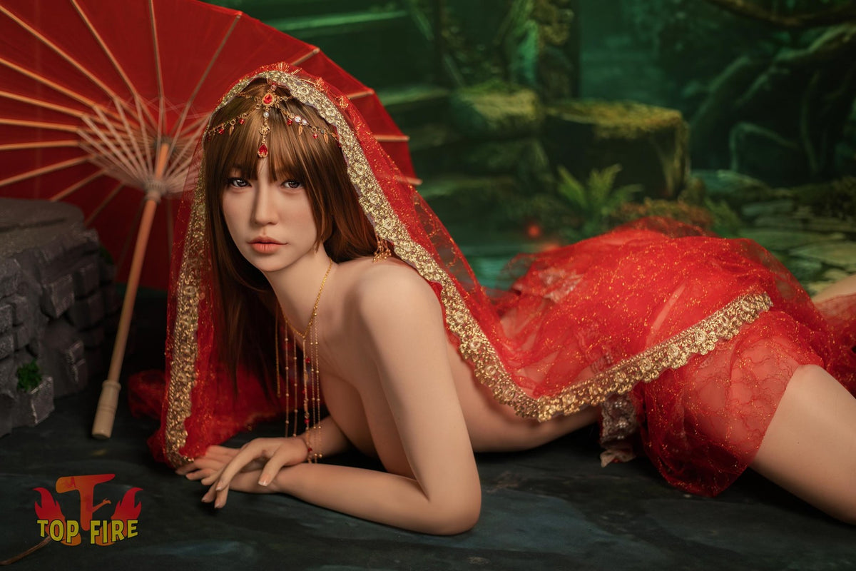 Jing-sekspop (Top Fire Doll 170 cm E-cup T65 siliconen)