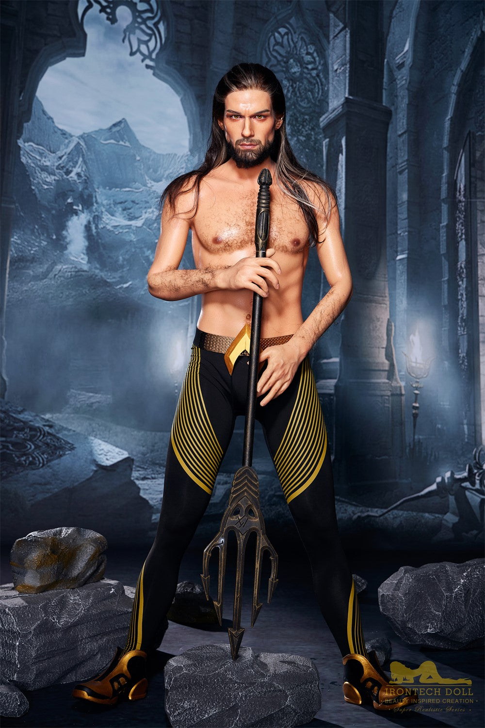 Thomas Mâle poupée sexuelle (Irontech Doll 170 cm M5 Silicone)