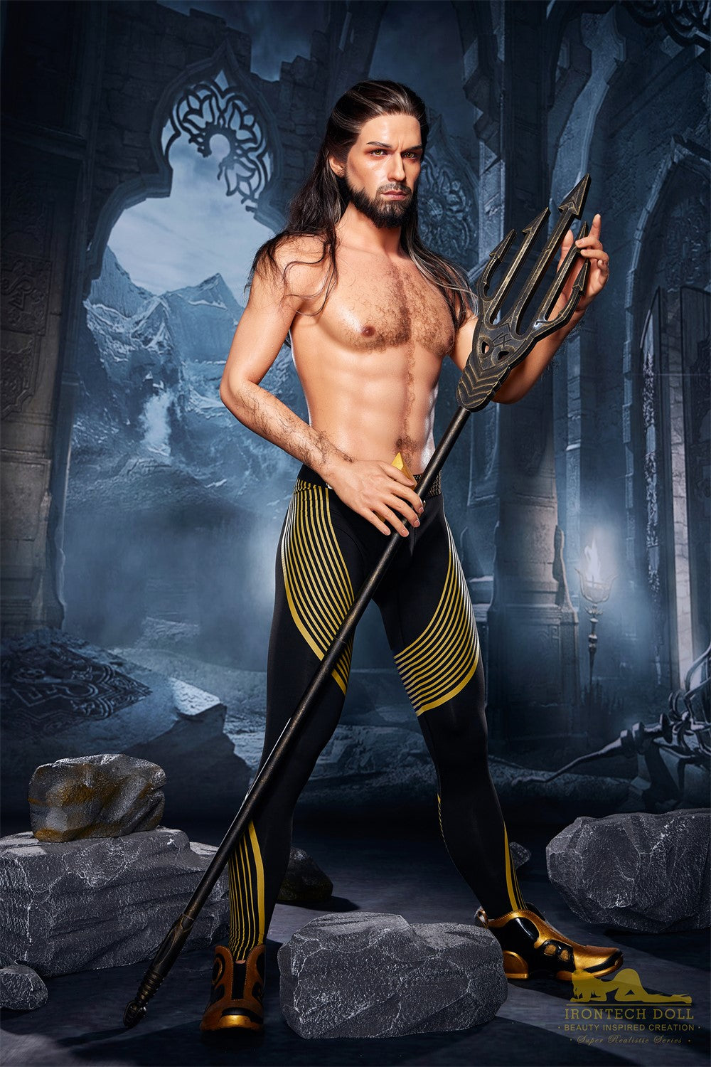 Thomas Mâle poupée sexuelle (Irontech Doll 170 cm M5 Silicone)