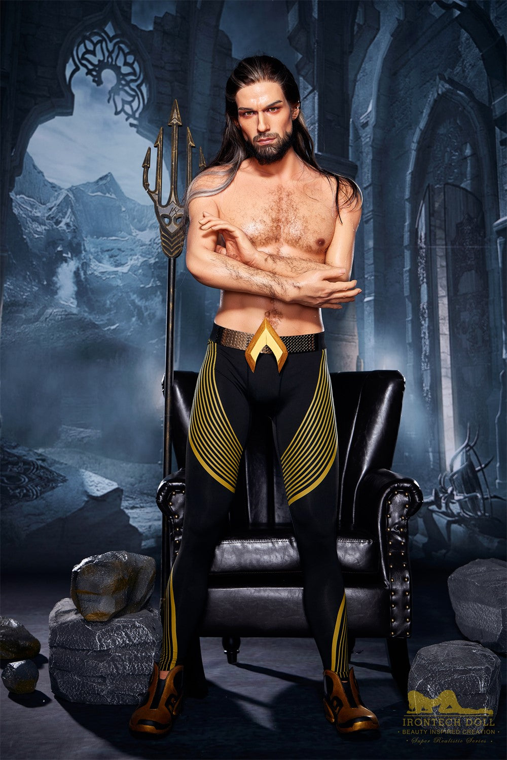 Thomas Mâle poupée sexuelle (Irontech Doll 170 cm M5 Silicone)