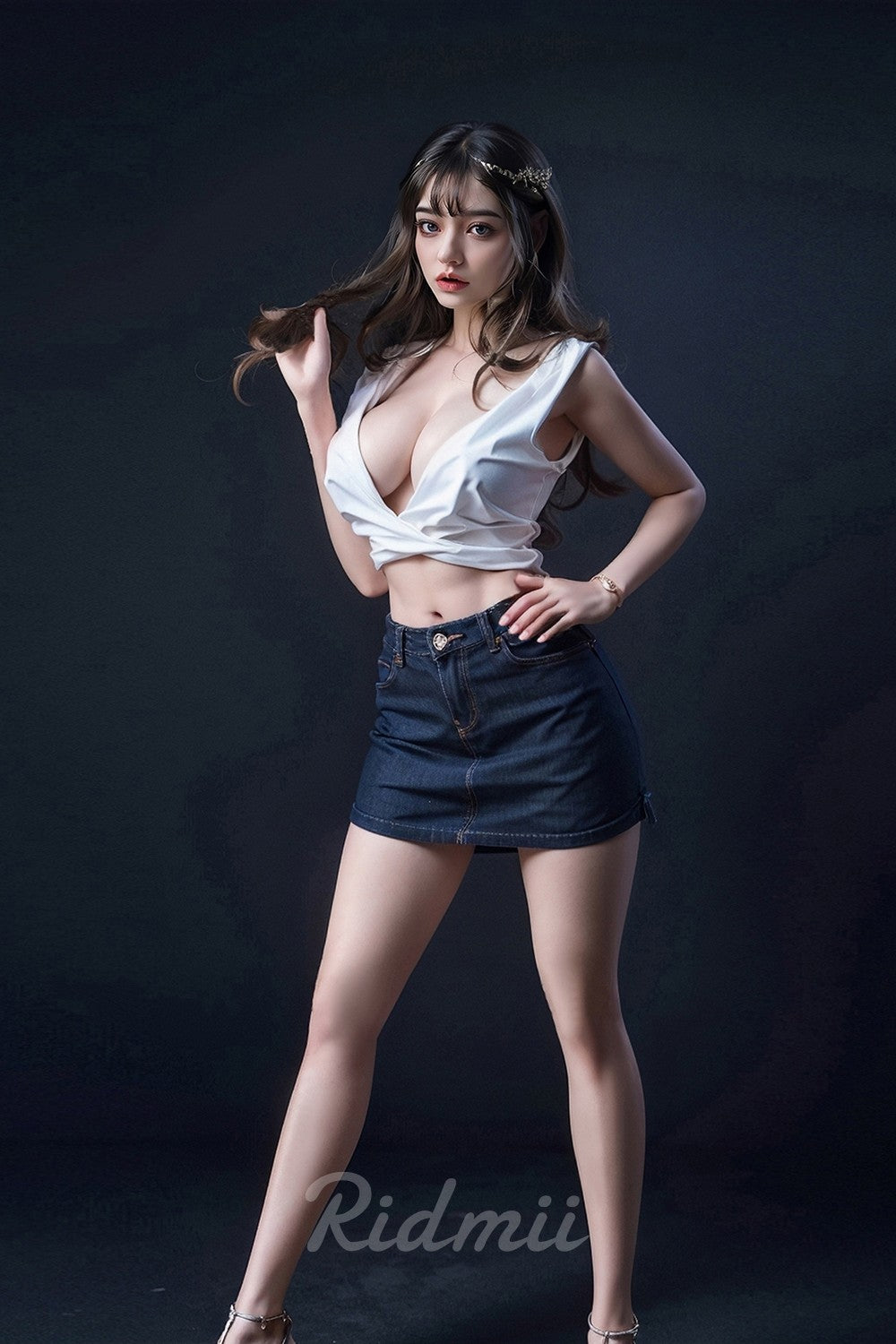 Miranda poupée sexuelle (Ridmii Doll 169 cm E-cup TPE+Silicone)