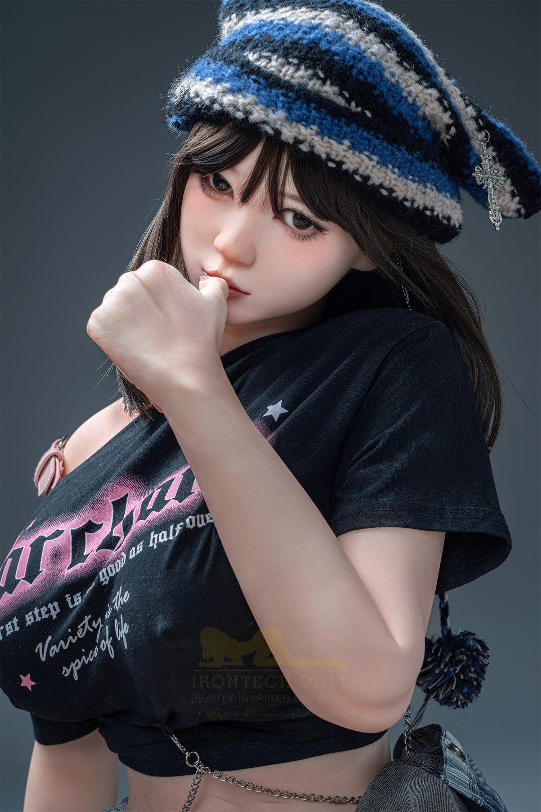 Nia sekspop (Irontech Doll 158 cm E-cup T3-2 siliconen)