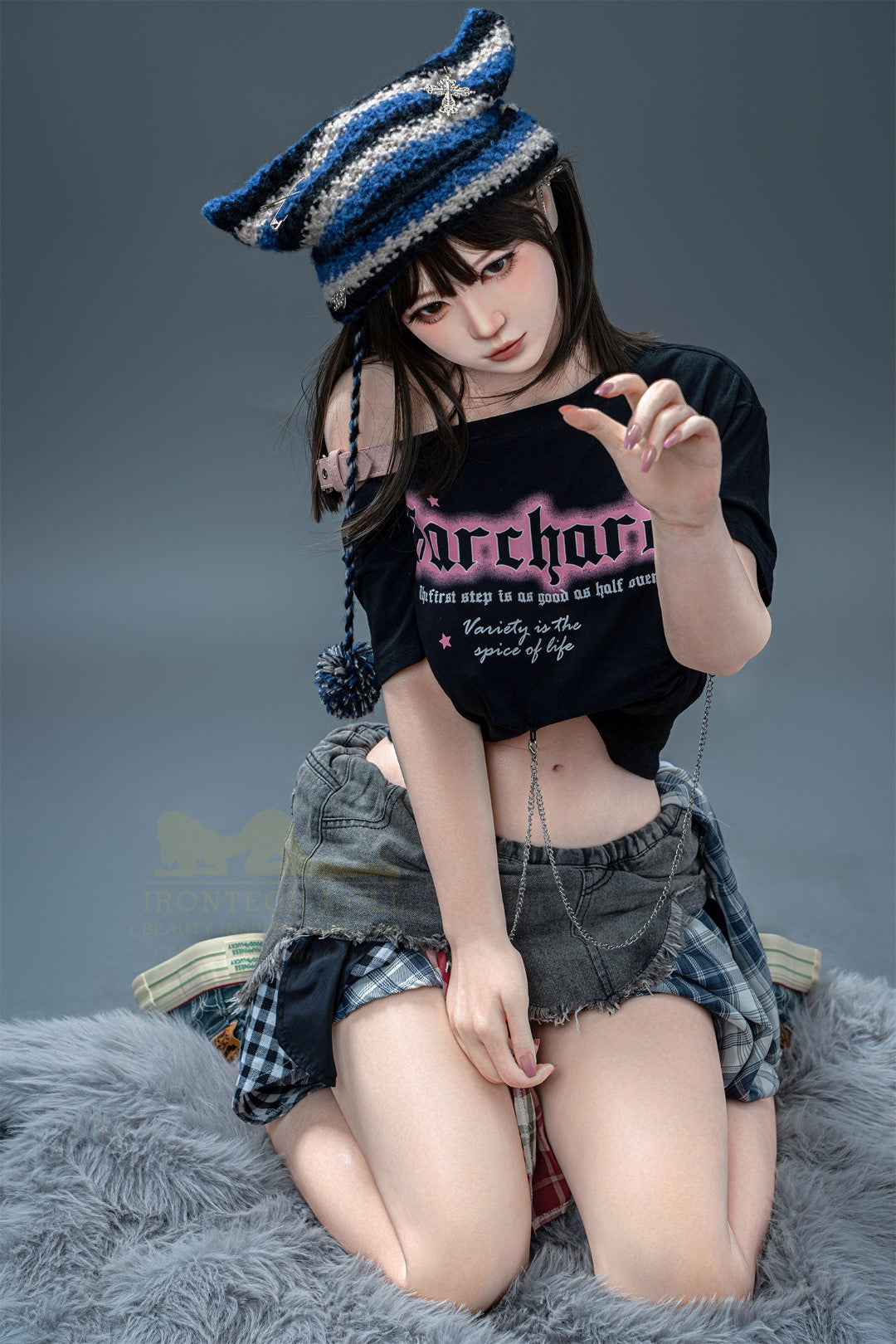 Nia sekspop (Irontech Doll 158 cm E-cup T3-2 siliconen)